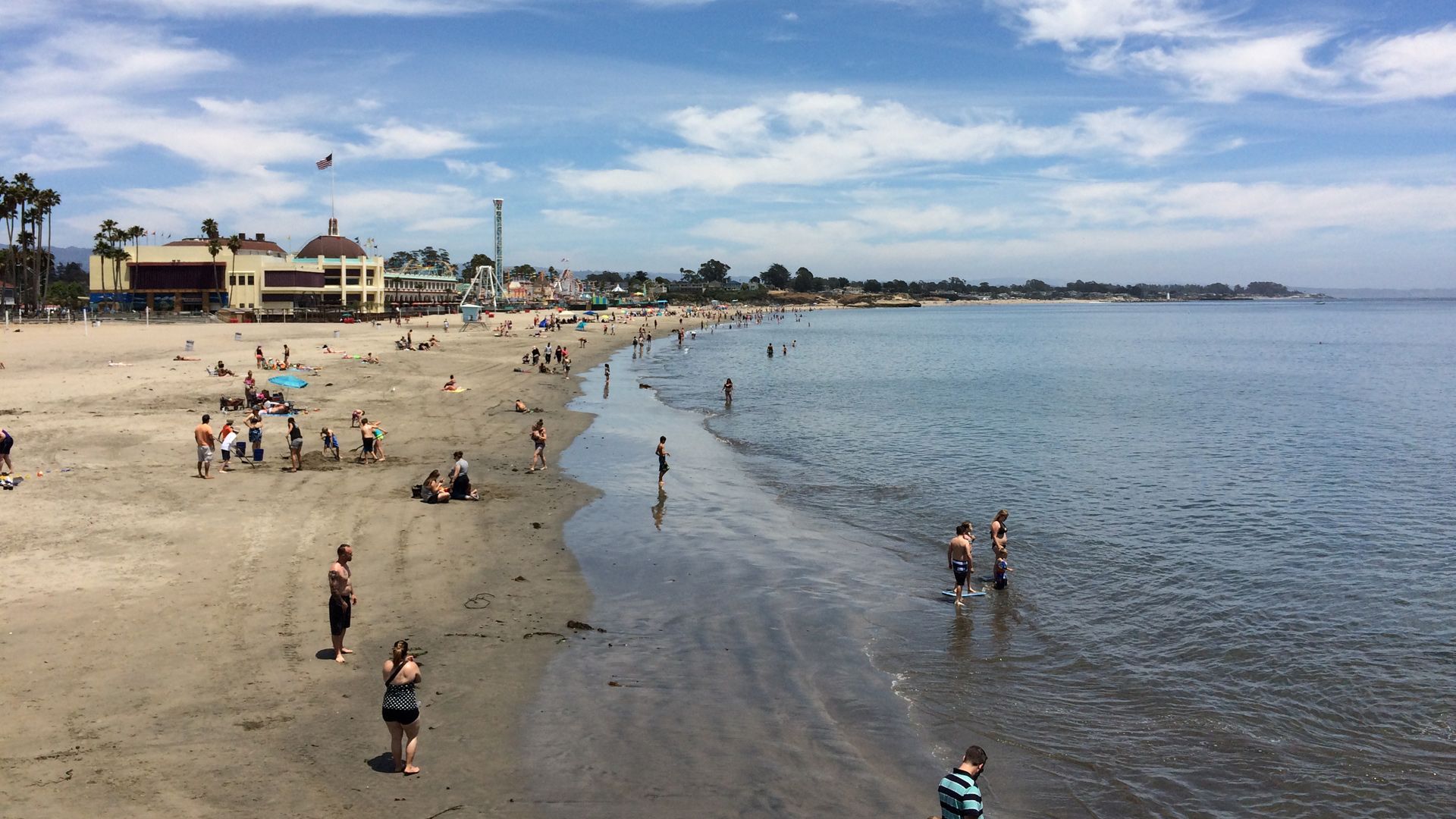 Spiaggia lungomare Santa Cruz, 1920x1080 1080p, PC