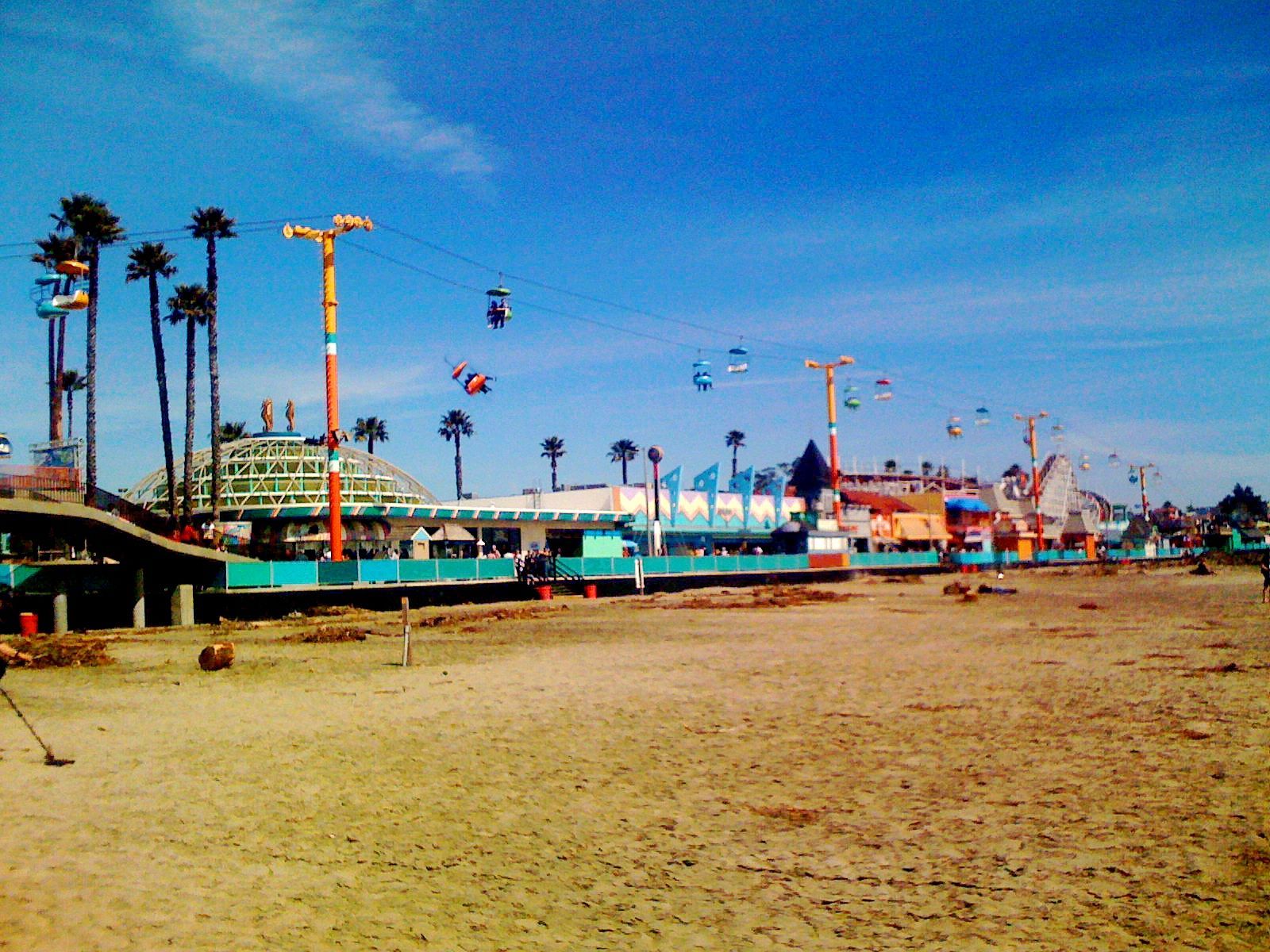Santa Cruz Beach Boardwalk luna park, 1600x1200 HD Ready, Acer Nitro