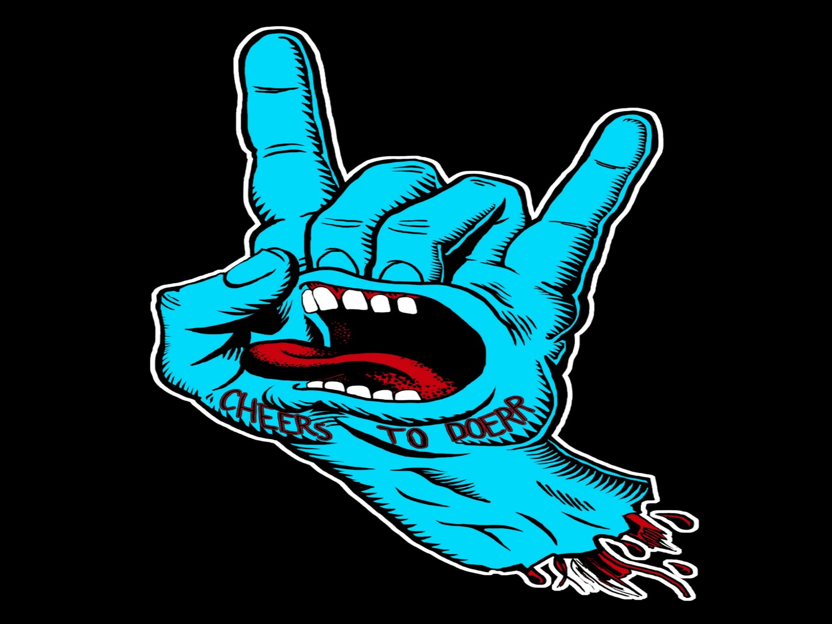 Santa Cruz Screaming Hand, 1200x900 HD, MacBook Air