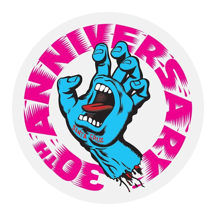 Santa Cruz Screaming Hand logo, 900x900 HD, Desktop