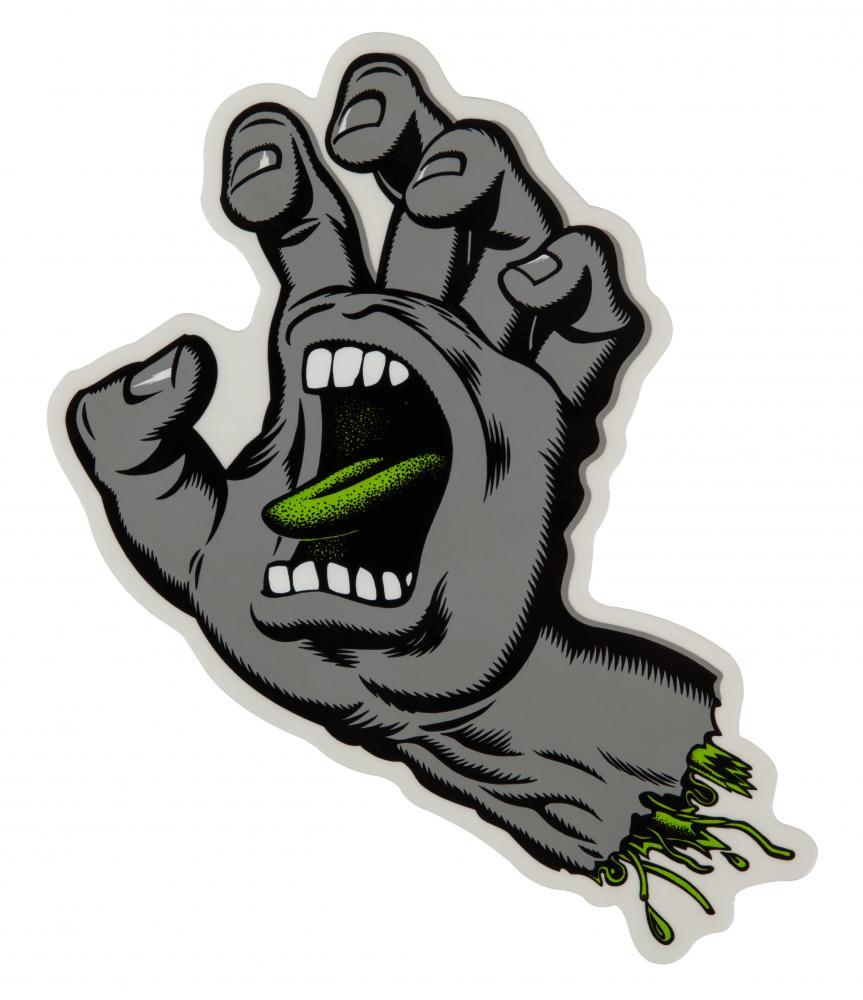 Santa Cruz Screaming Hand grigia, 863x1000 Verticale, Telefono