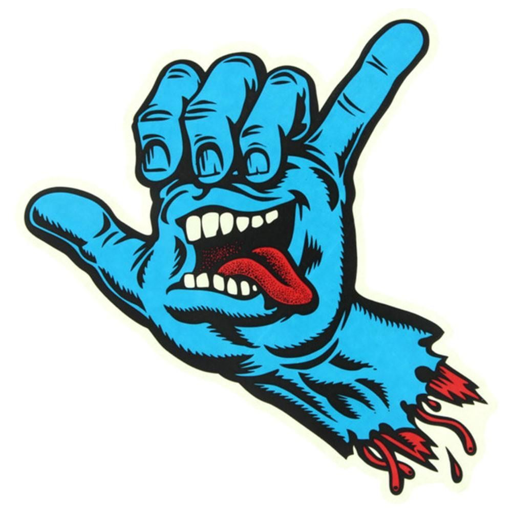 Santa Cruz Screaming Hand blu, 1000x1000 HD, Laptop