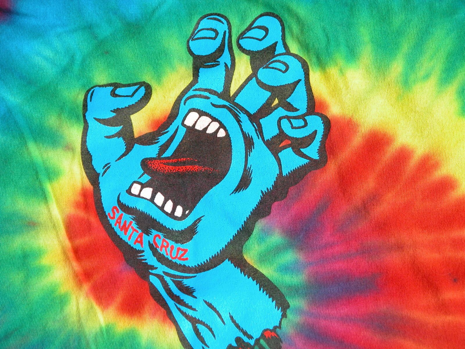 Santa Cruz Screaming Hand pattern, 1000x1000 HD, Desktop