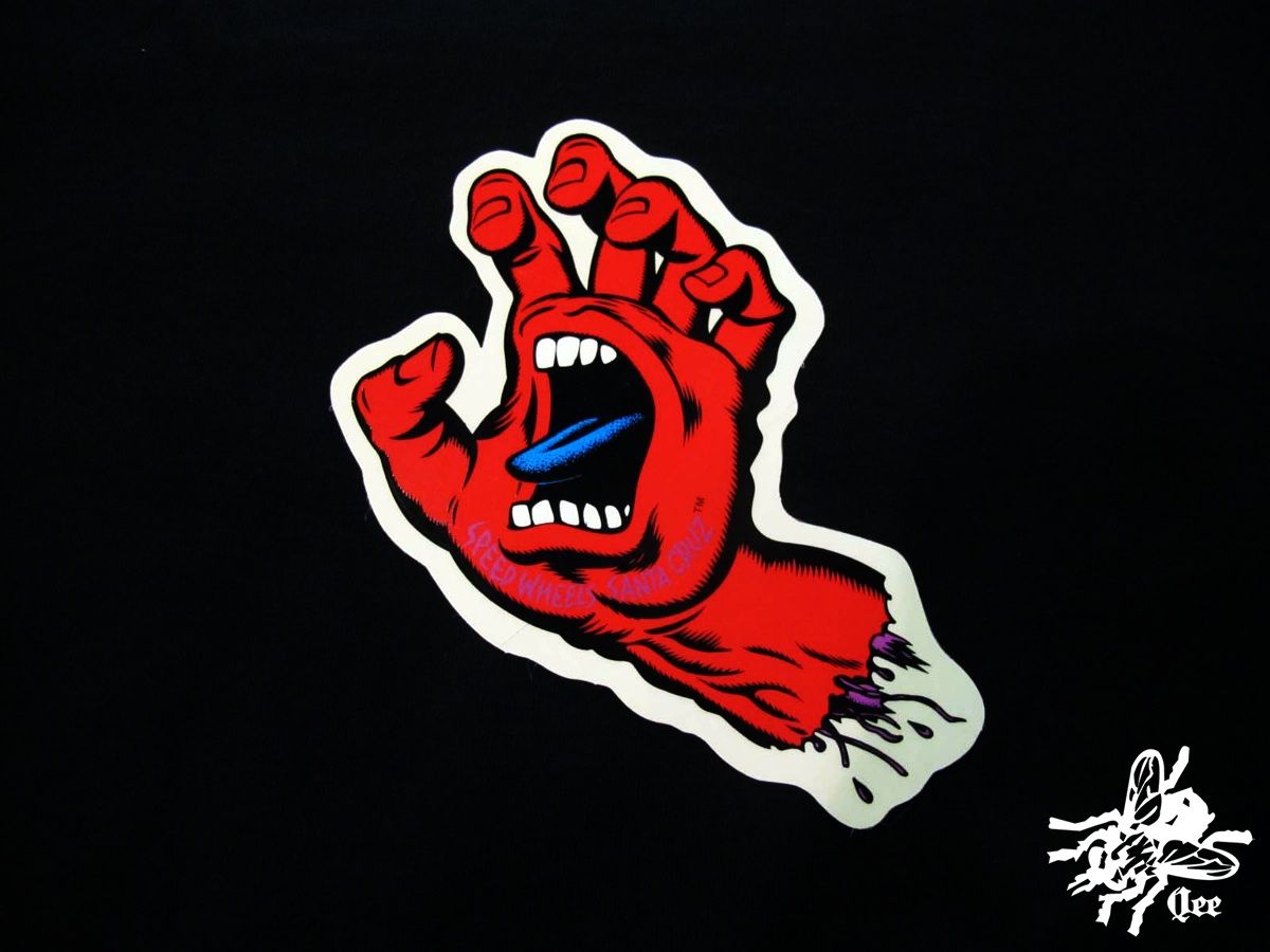 Santa Cruz Screaming Hand rossa, 1200x900 HD, PC