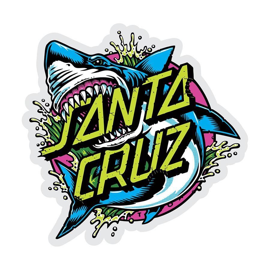 Santa Cruz squalo logo sticker, 900x900 HD, PC Desktop