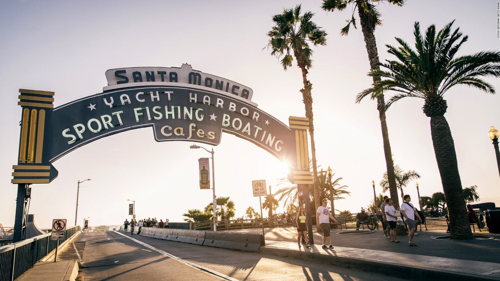 Tramonto costa Santa Monica, 1546x1024 HD, Desktop