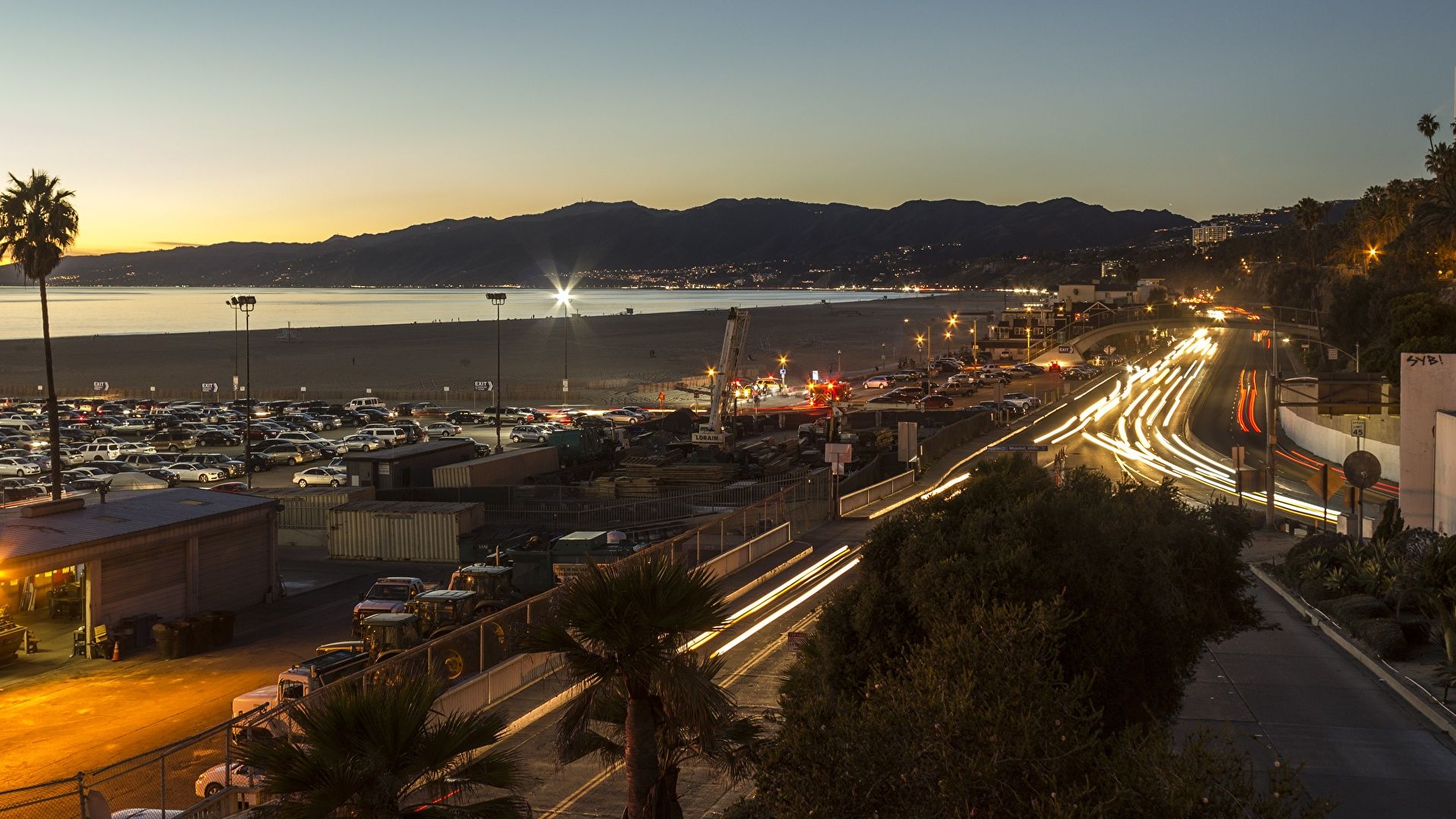 Hotel Santa Monica al tramonto, 2048x1536 2K, Desktop