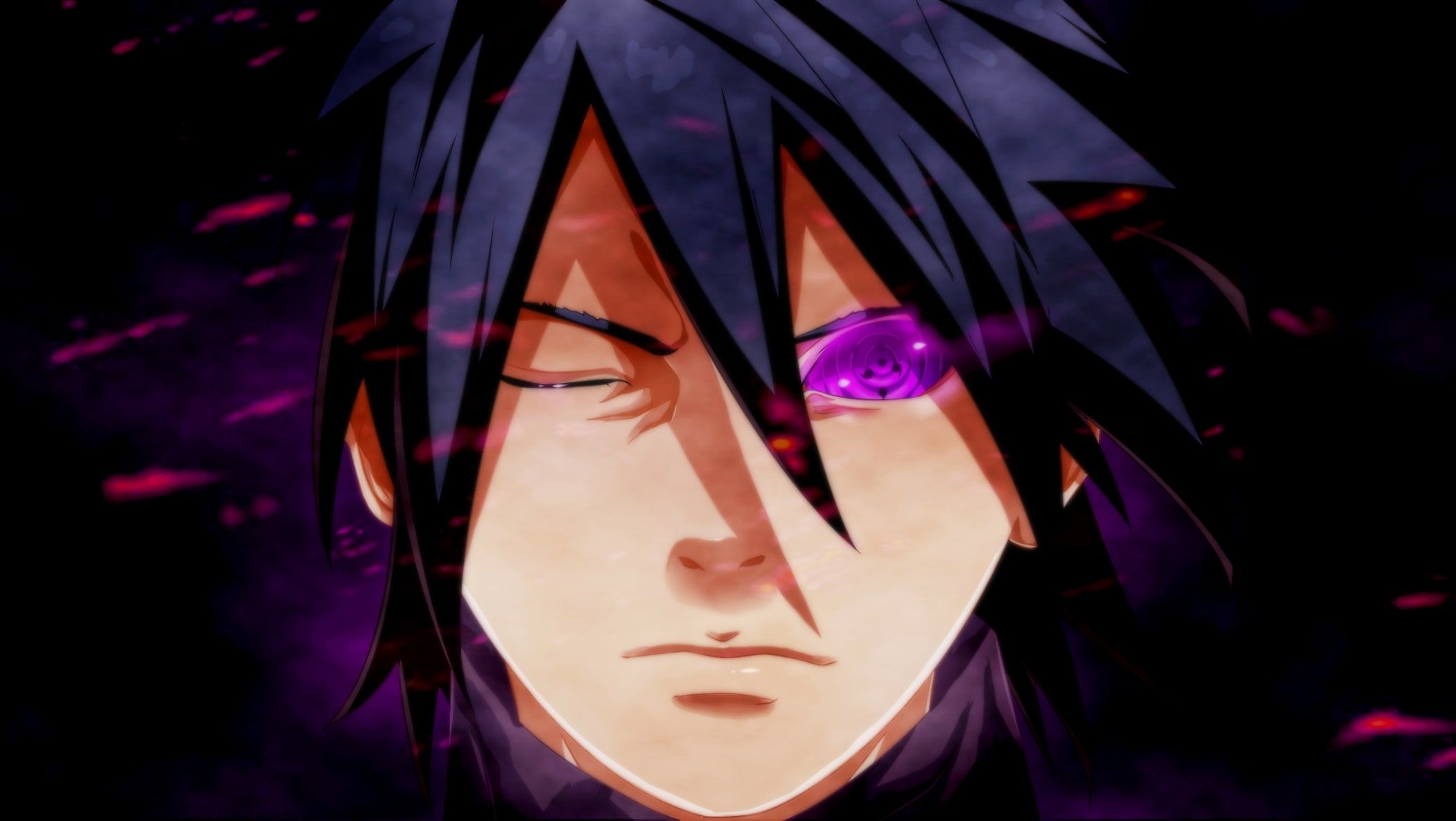 Sasuke Uchiha, Rinnegan, Boruto, 2100x1184 Hi-Res, PC Desktop
