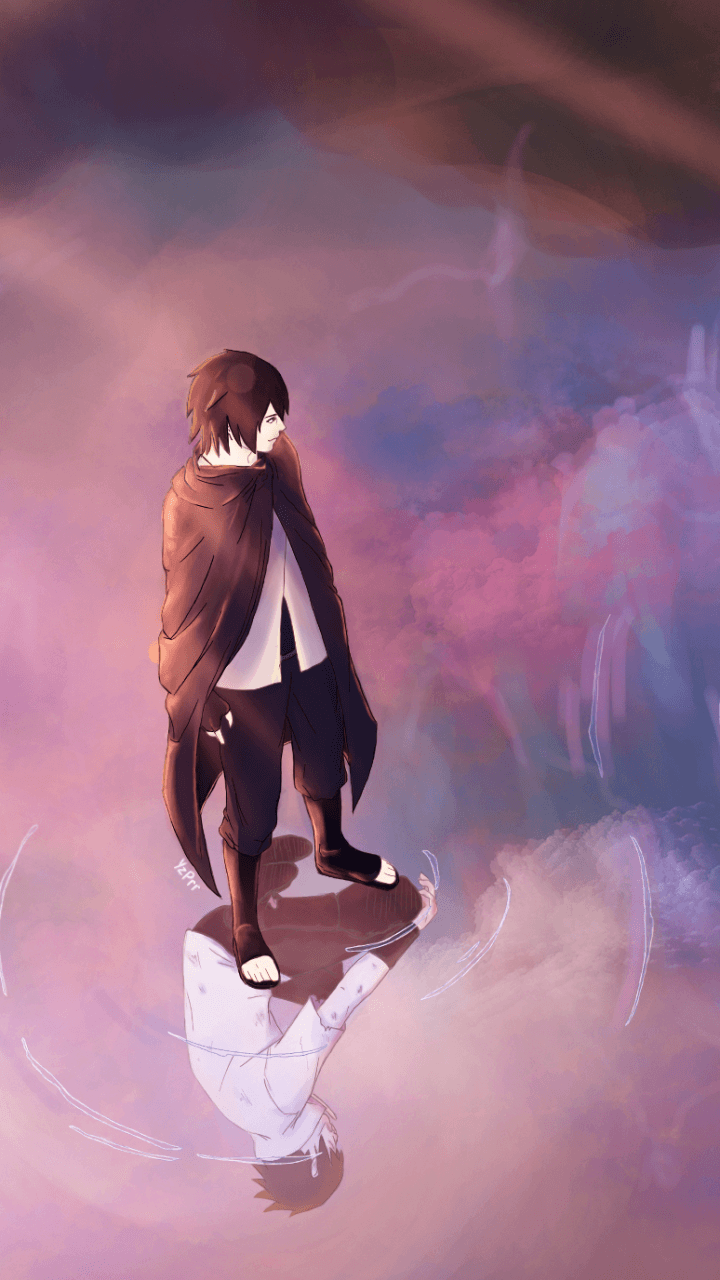 Sasuke Boruto tra le nuvole, 720x1280 Verticale, Mobile