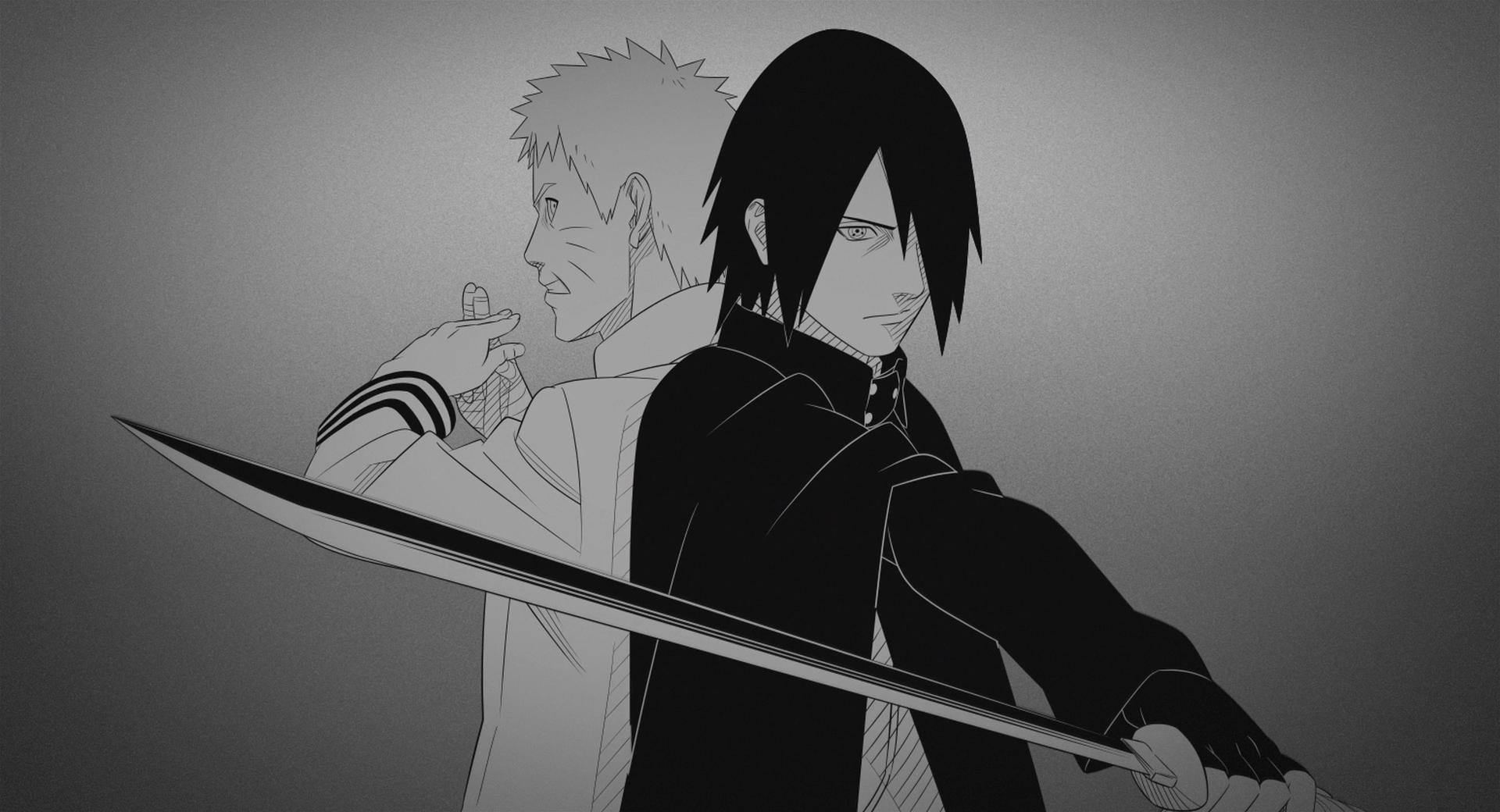 Sasuke con spada, Naruto, 1920x1040 Full HD 1080p, iMac