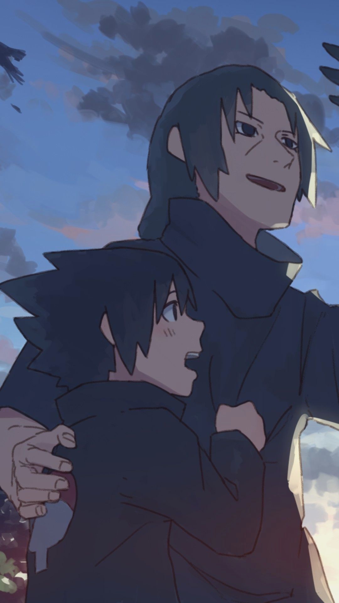 Sasuke e Itachi Uchiha, 1080x1920 Verticale, Mobile