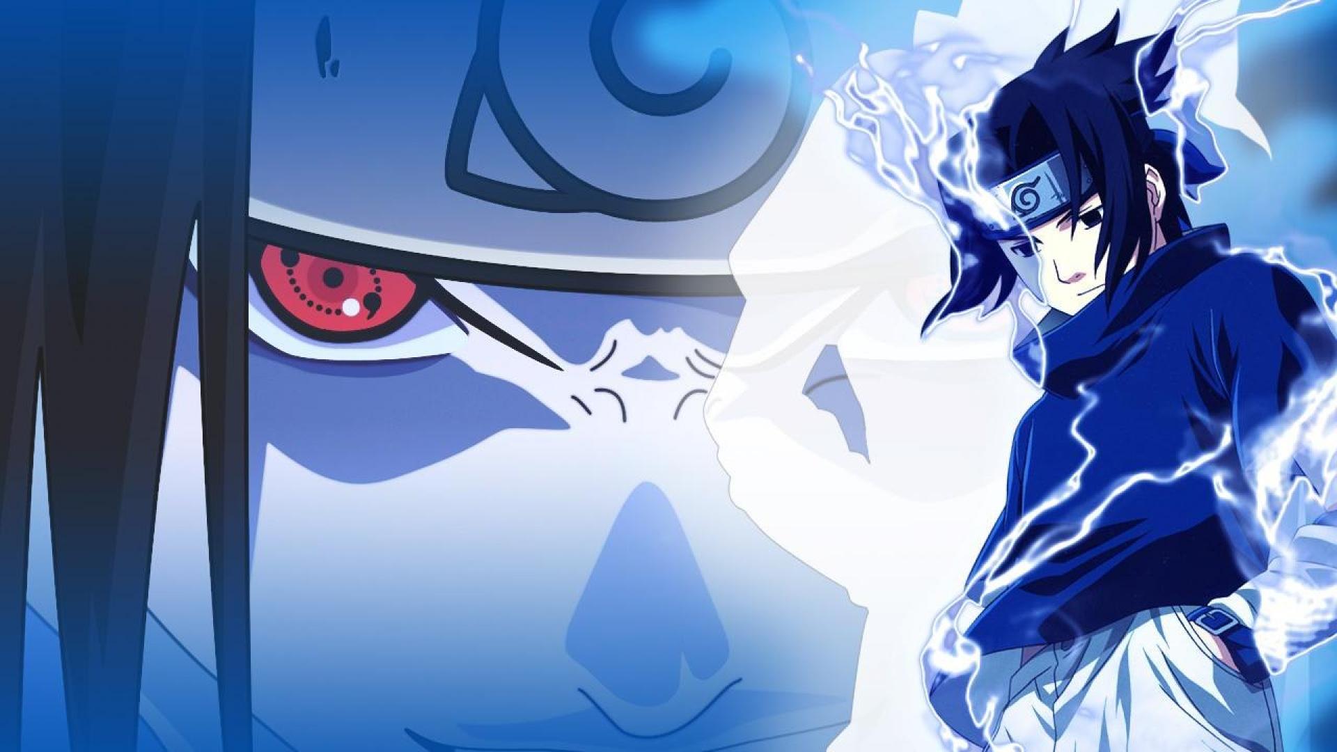 Sasuke Uchiha, Naruto, 1920x1080 Full HD, Laptop
