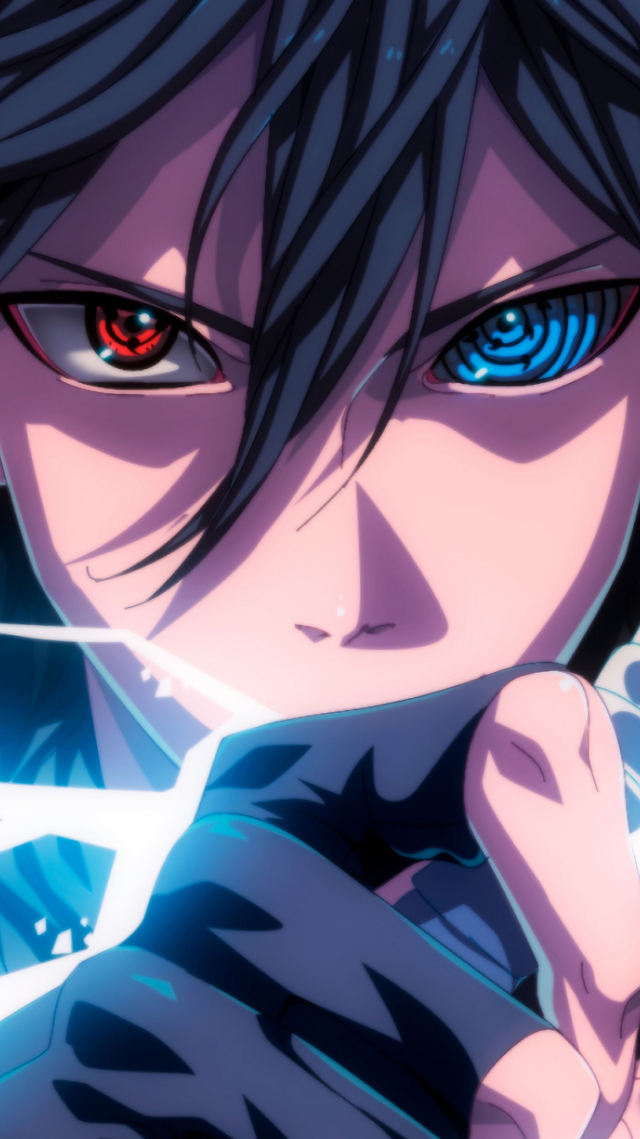 Sasuke Sharingan Rinnegan occhi, 2160x3840 Verticale, Mobile
