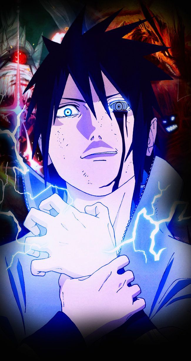 Sasuke Rinnegan Naruto, 650x1228 Full HD Verticale, Smartphone