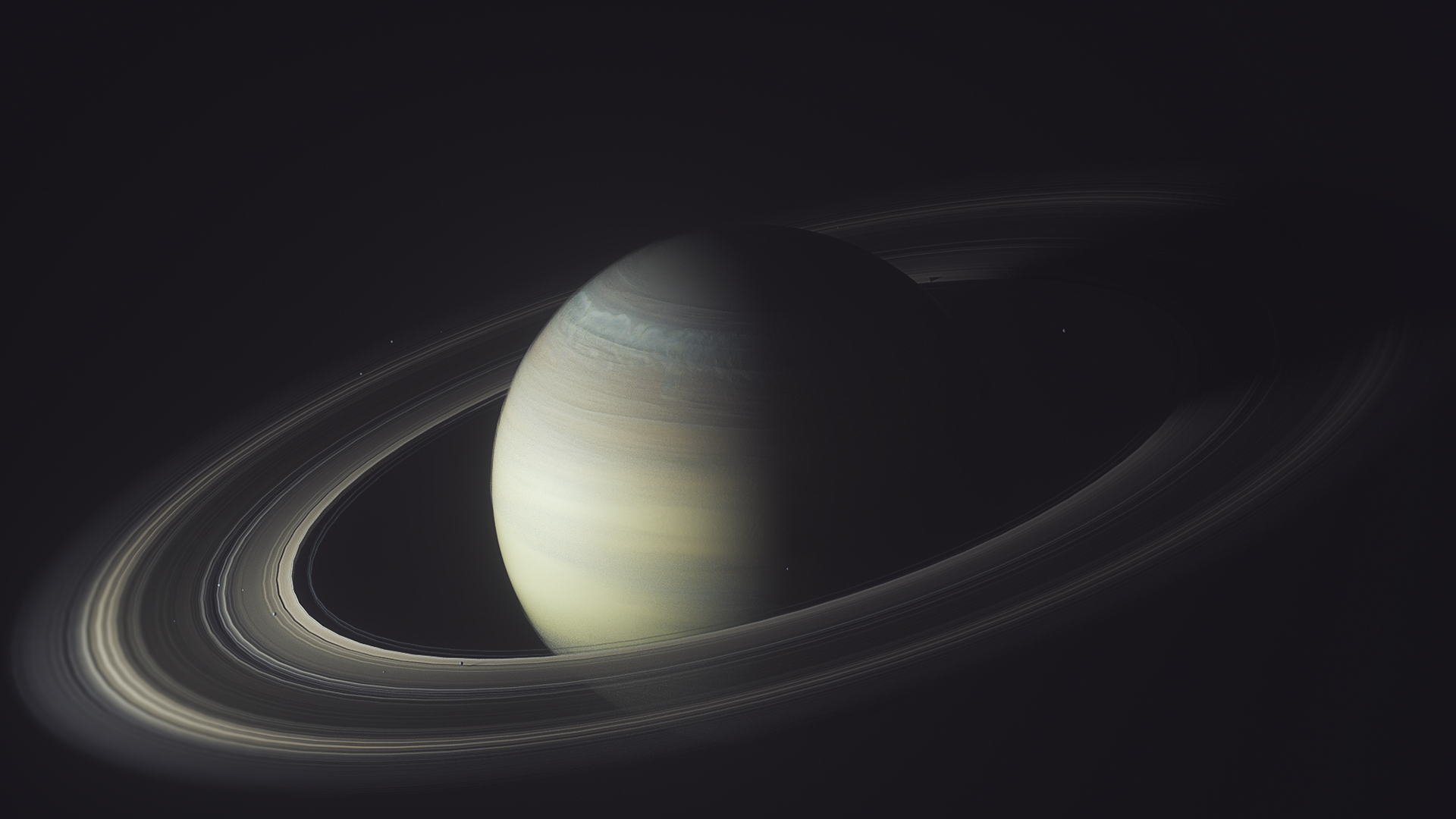 Saturno con anelli, spazio, 1920x1080 Full HD, Desktop