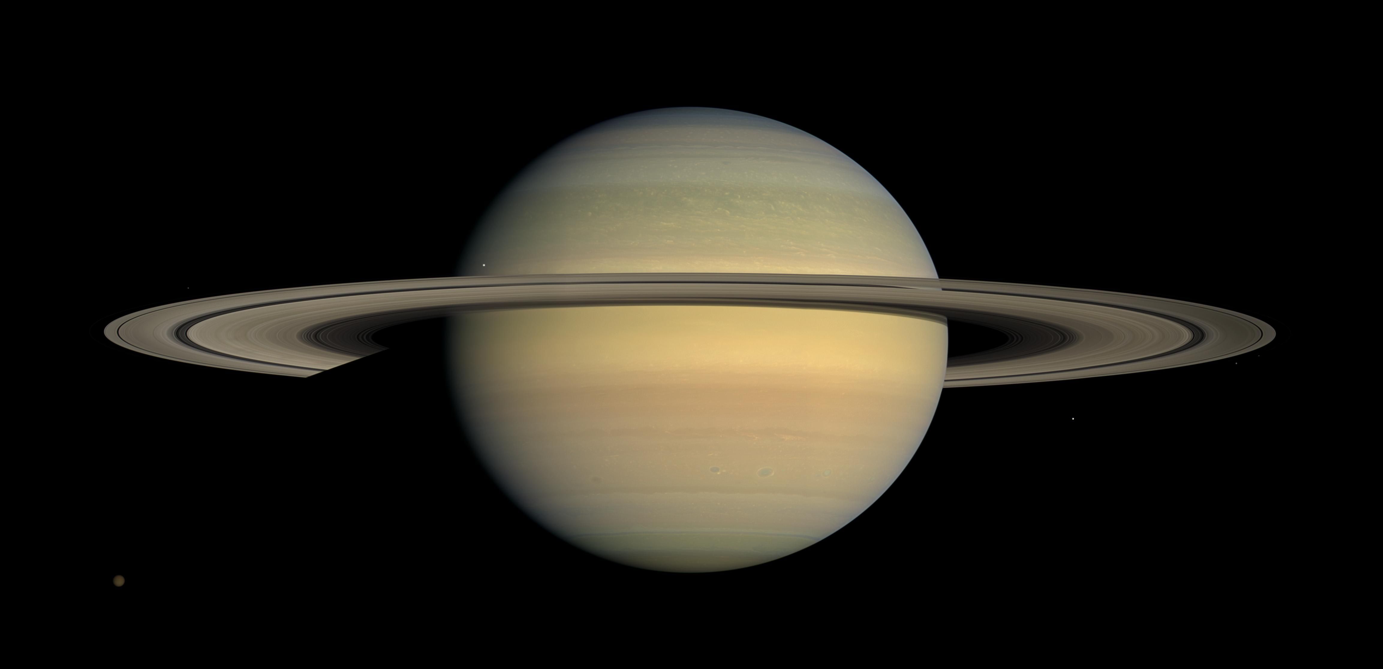 Saturno con anelli, spazio, 4613x2233 4K Ultra HD, Monitor 4K