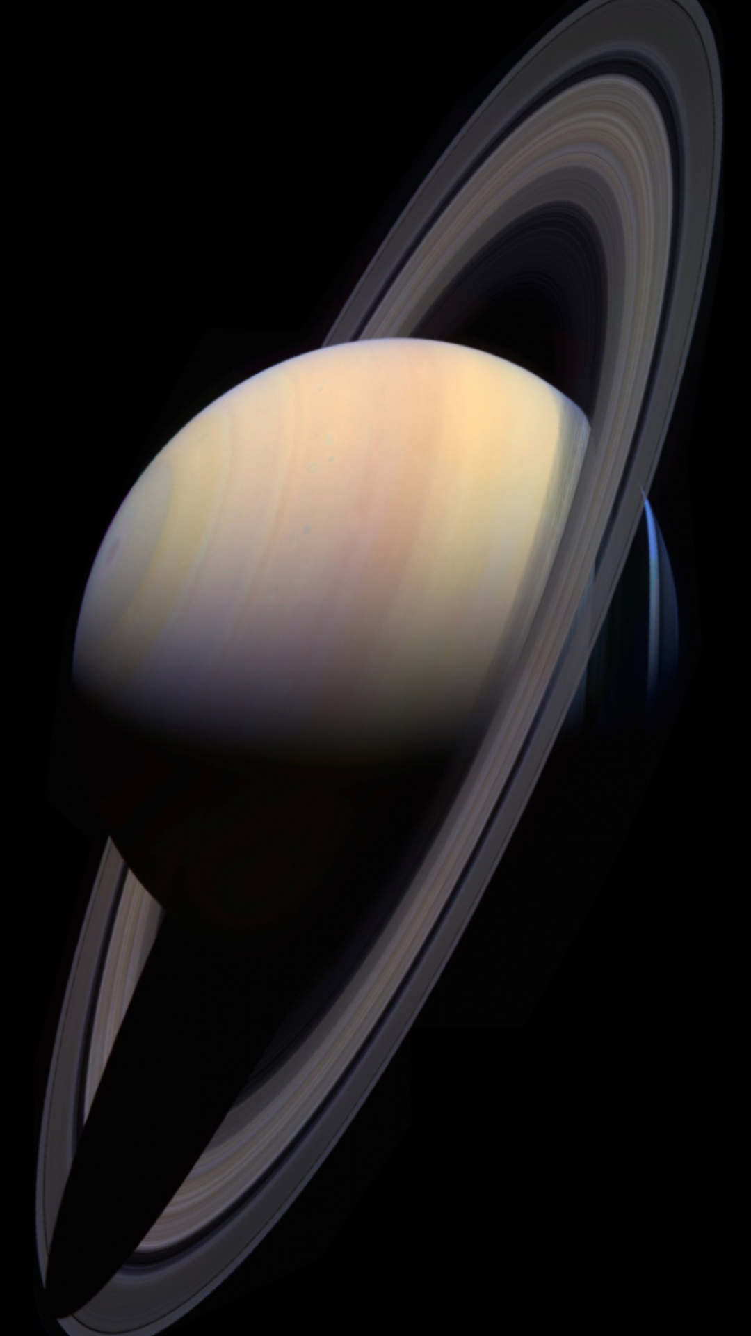 Saturno con anelli, spazio, 1080x1920 Full HD Verticale, Smartphone