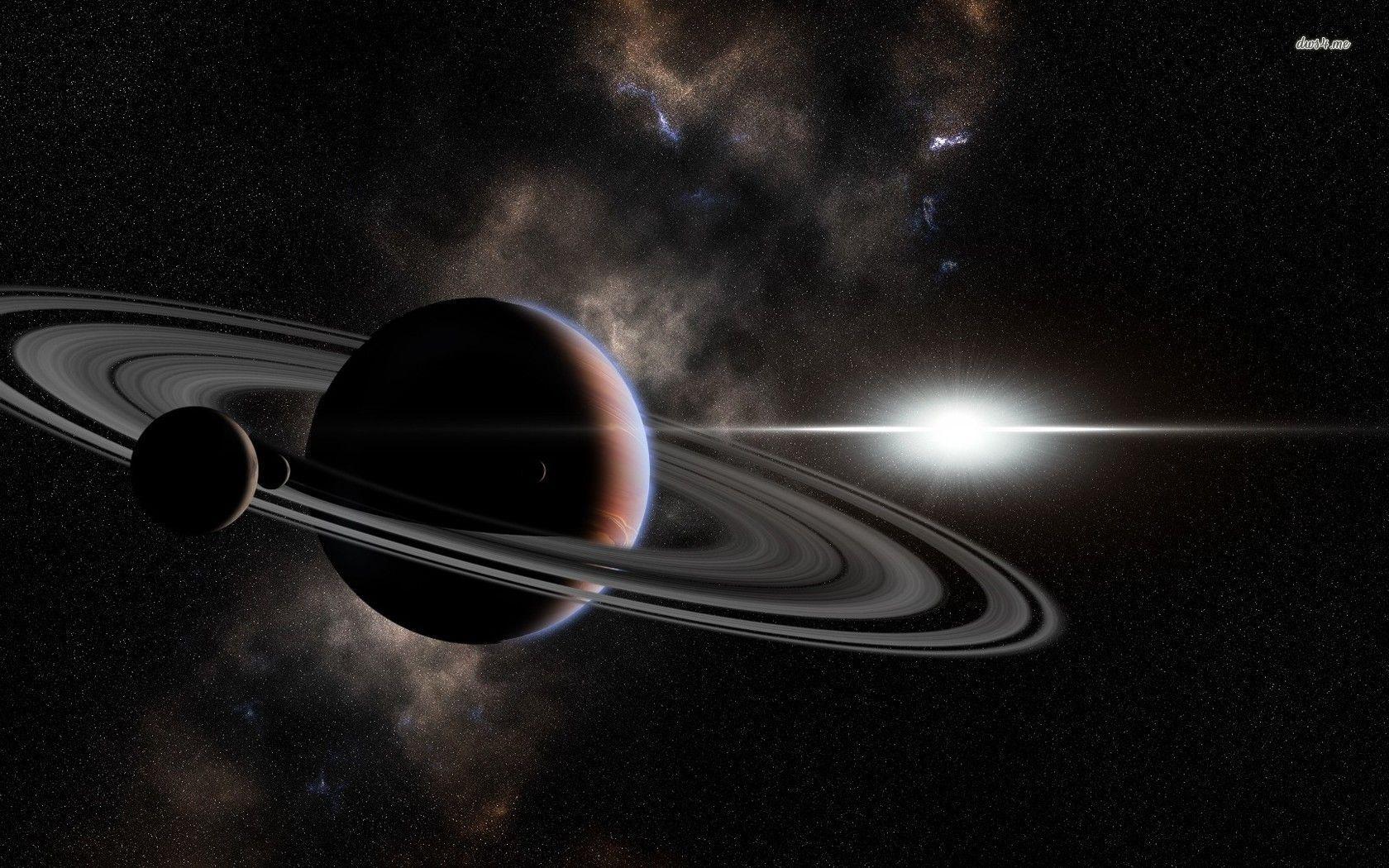 Saturno con anelli, spazio, 1680x1050 900p, Desktop
