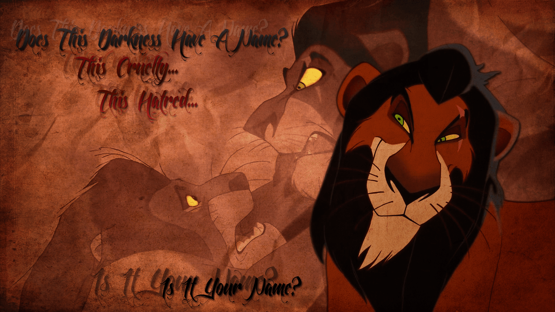 Scar Il Re Leone, 1600x900 HD, PC Desktop