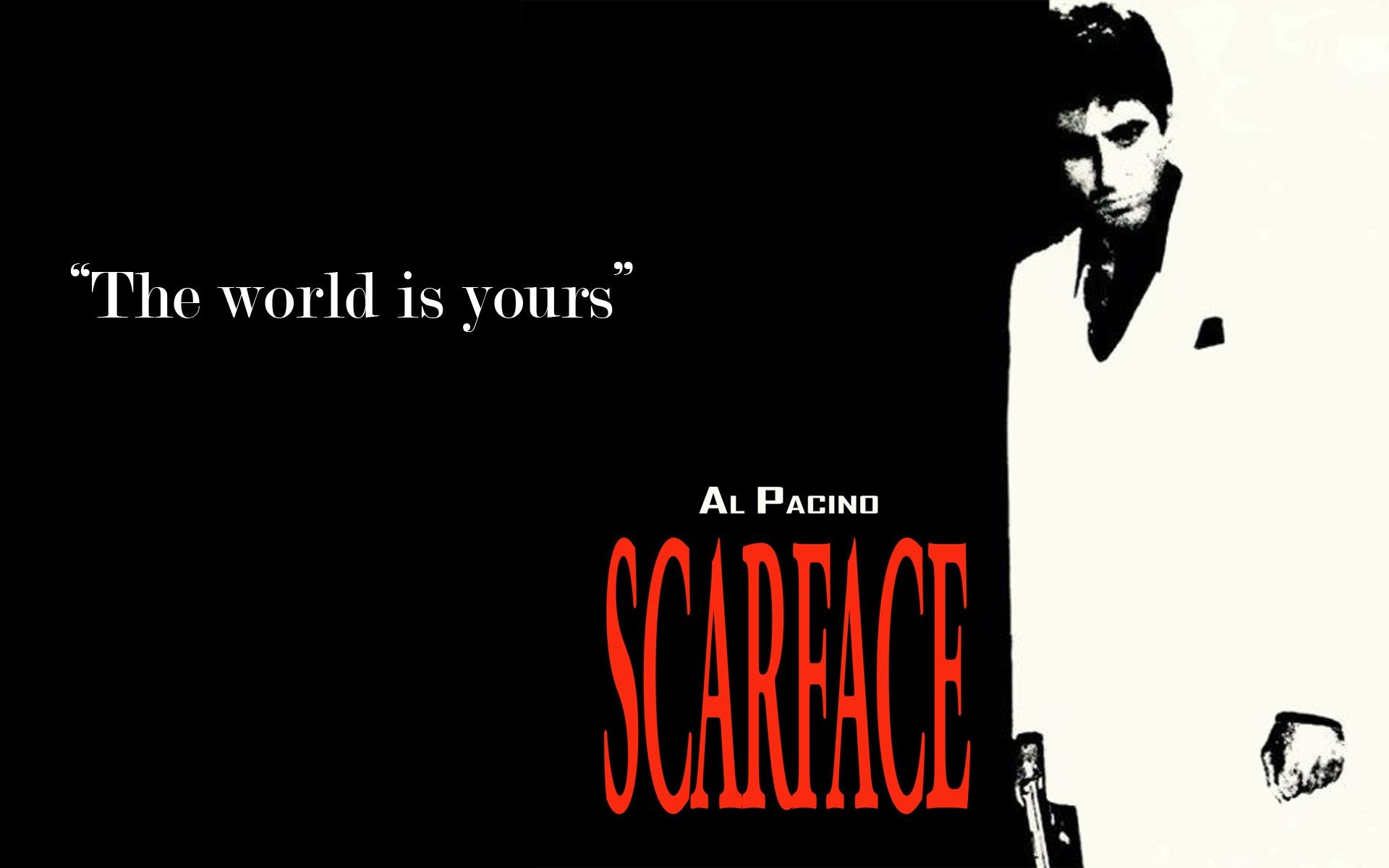 Scarface Al Pacino poster, 1920x1200 WUXGA, iMac