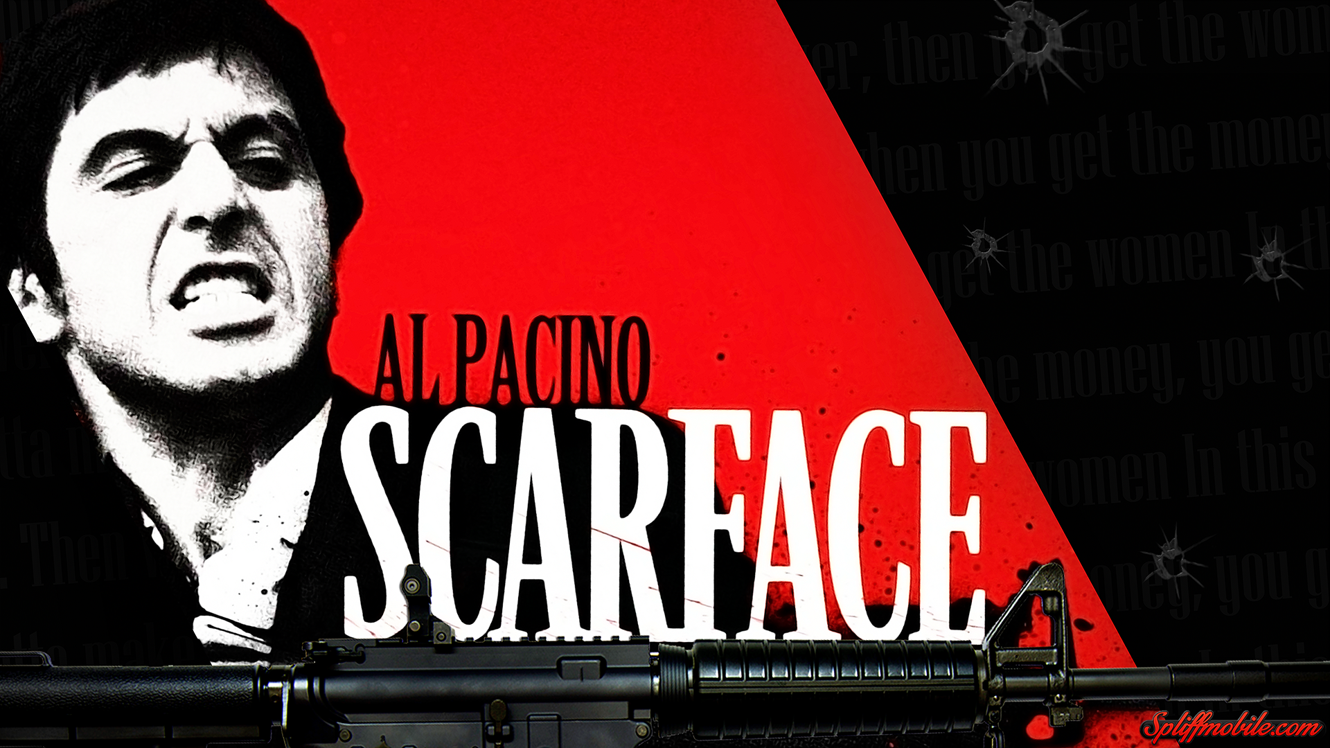 Scarface Al Pacino poster, 1920x1080 Full HD, Desktop