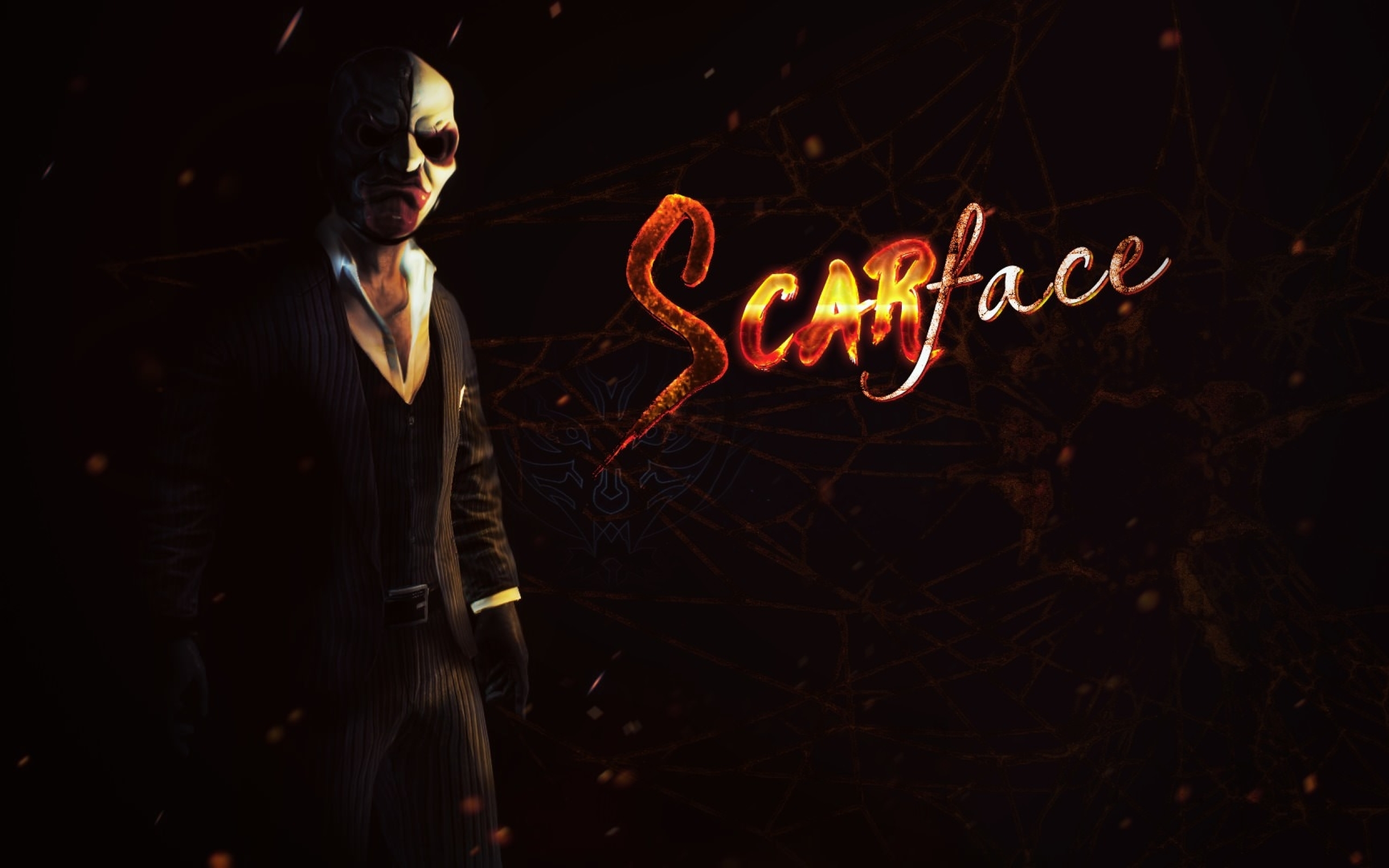 Personaggio maschera Payday Scarface, 2560x1600 2K+, PC