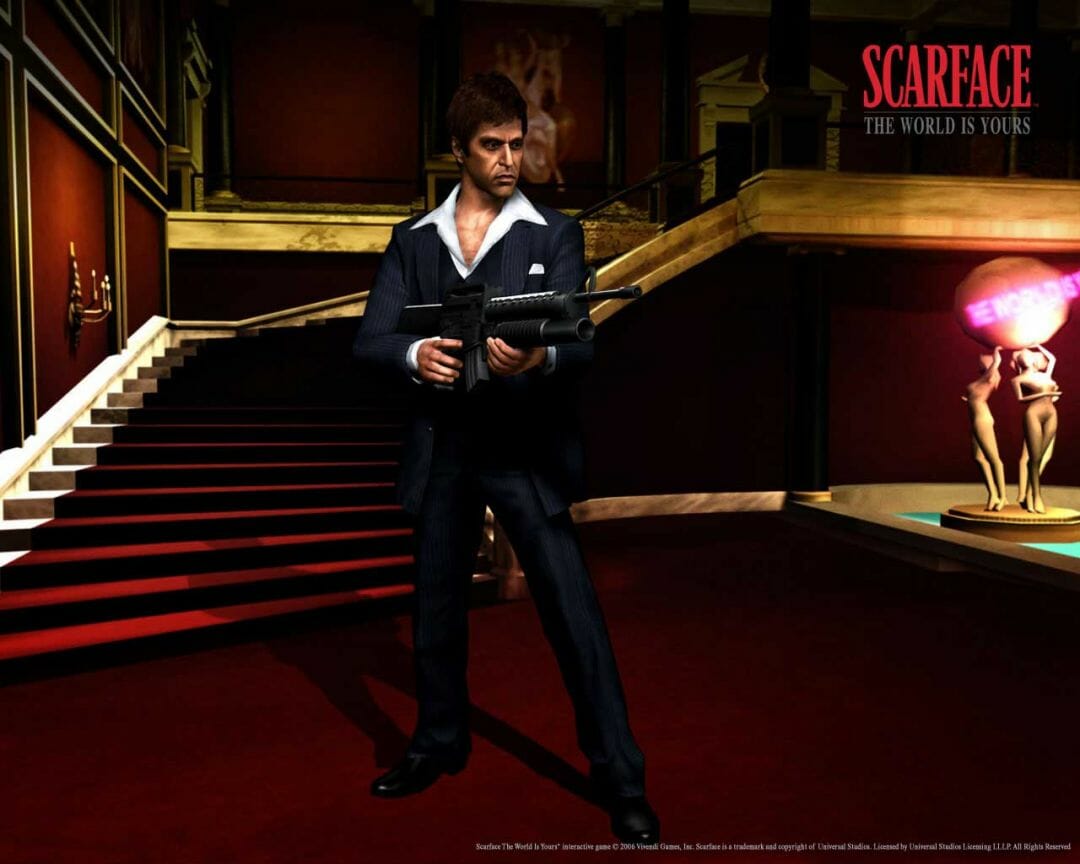Tony Montana Scarface videogioco, 1080x864 HD, Desktop