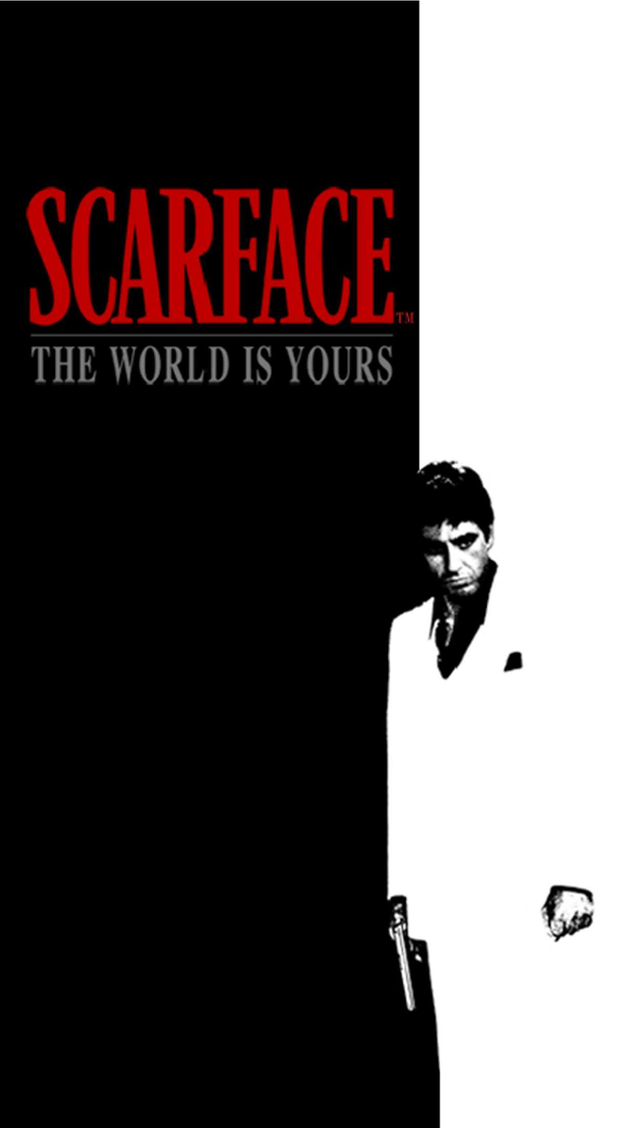Scarface Tony Montana poster, 1242x2208 Full HD Verticale, Smartphone