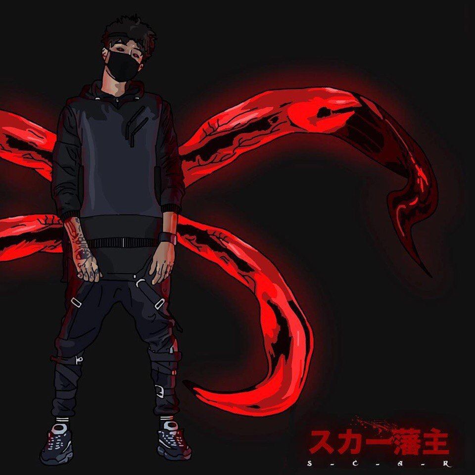 Personaggio Scarlxrd artigli rossi, 960x960 HD, Laptop