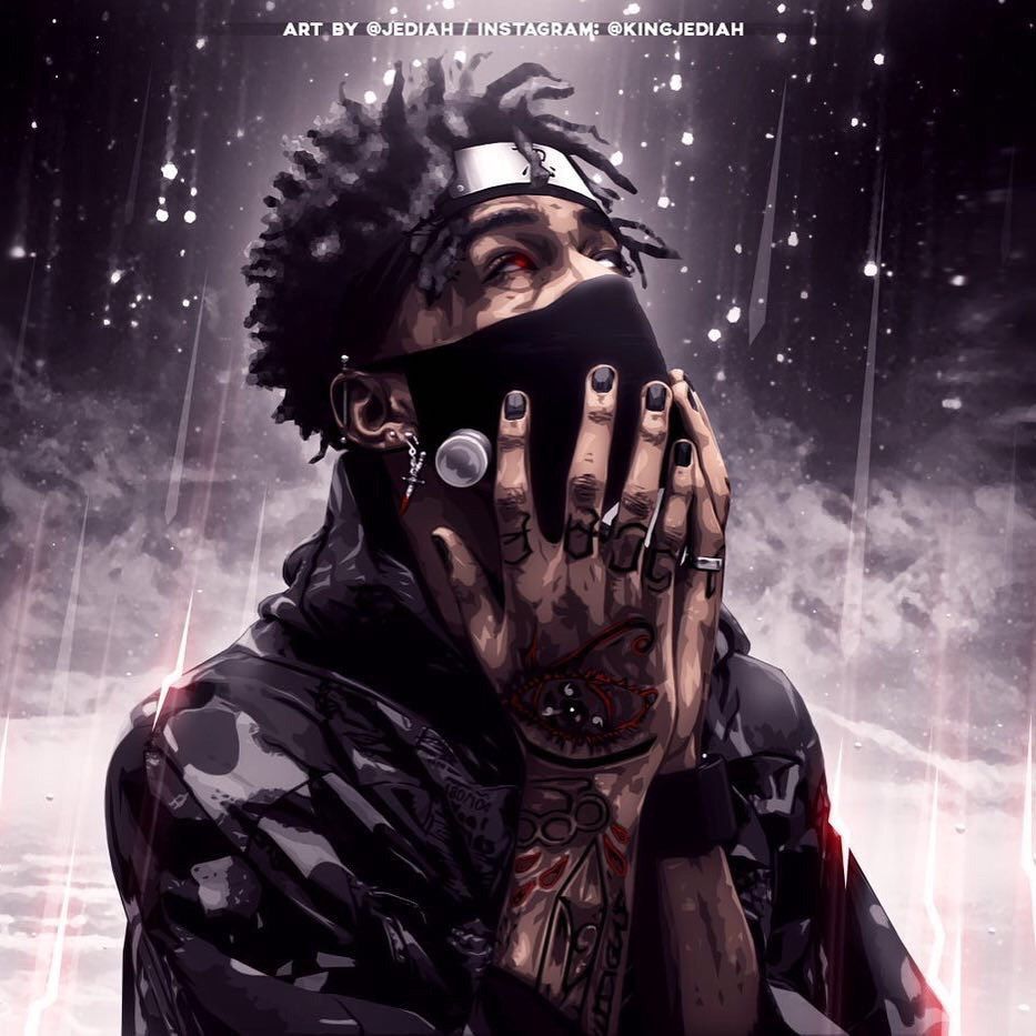 Scarlxrd con maschera nera, 933x933 HD, PC Desktop