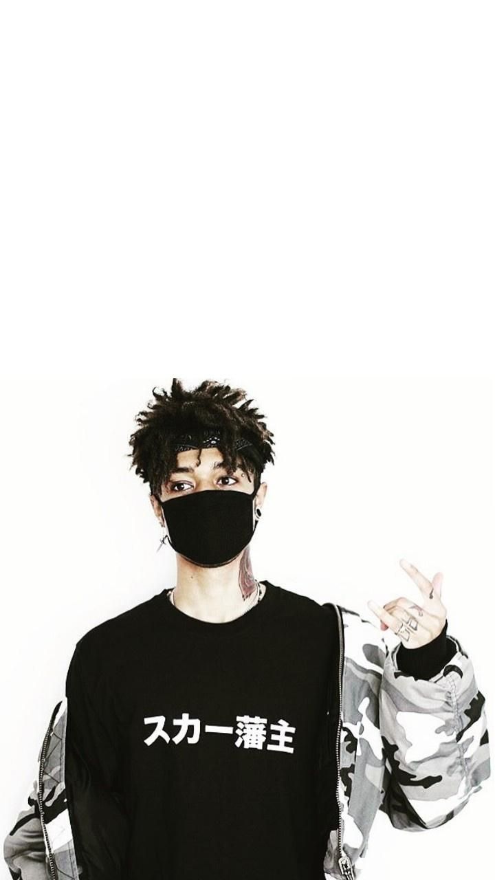 Ragazzo mascherato camicia mimetica, 1080x1920 Full HD Verticale, Smartphone