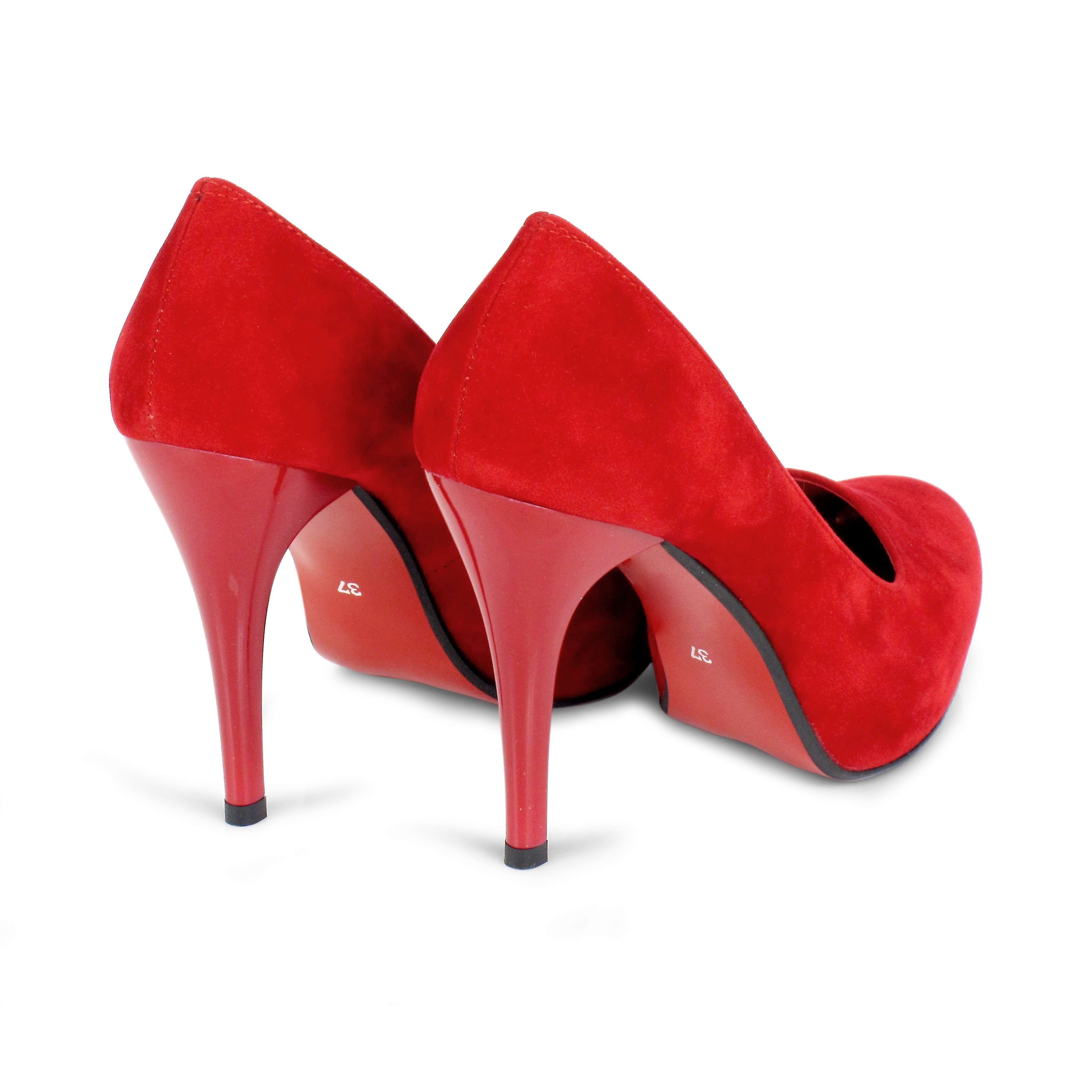 Scarpe décolleté rosse tacco alto, 3500x3500 WQXGA, Desktop