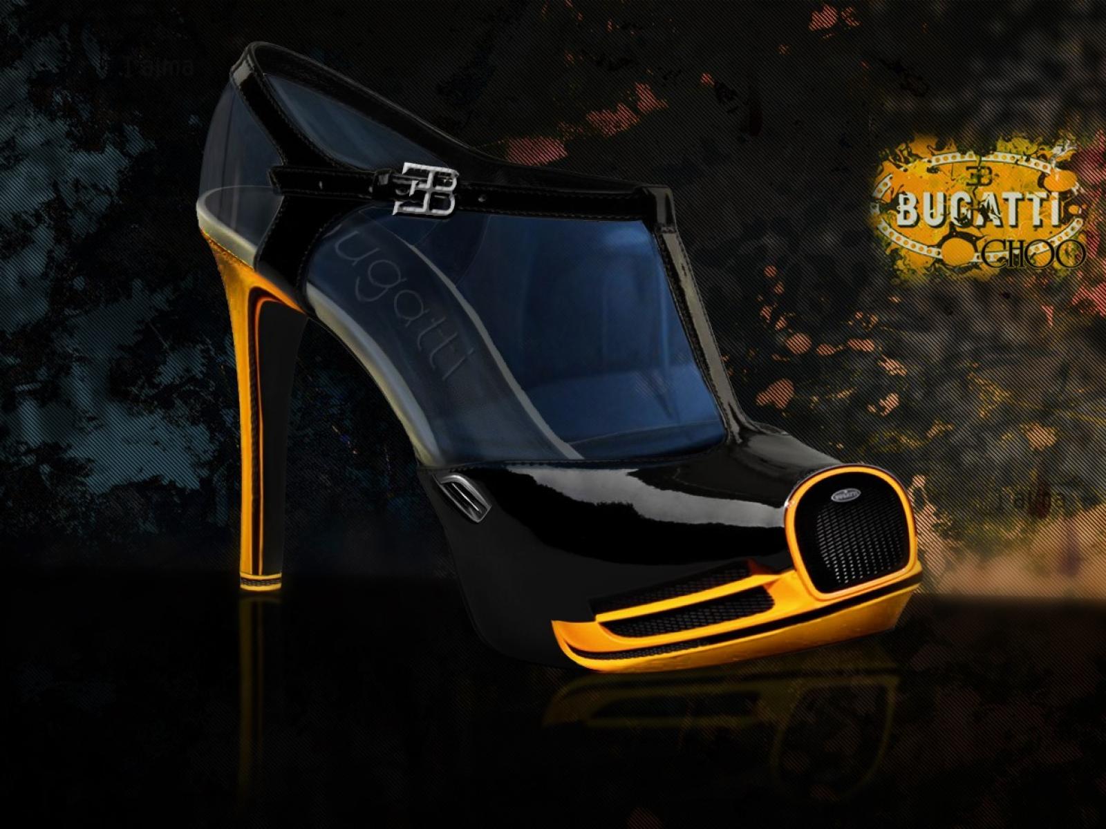 Scarpa tacco alto Bugatti nera, W16, 1600x1200 HD, Laptop