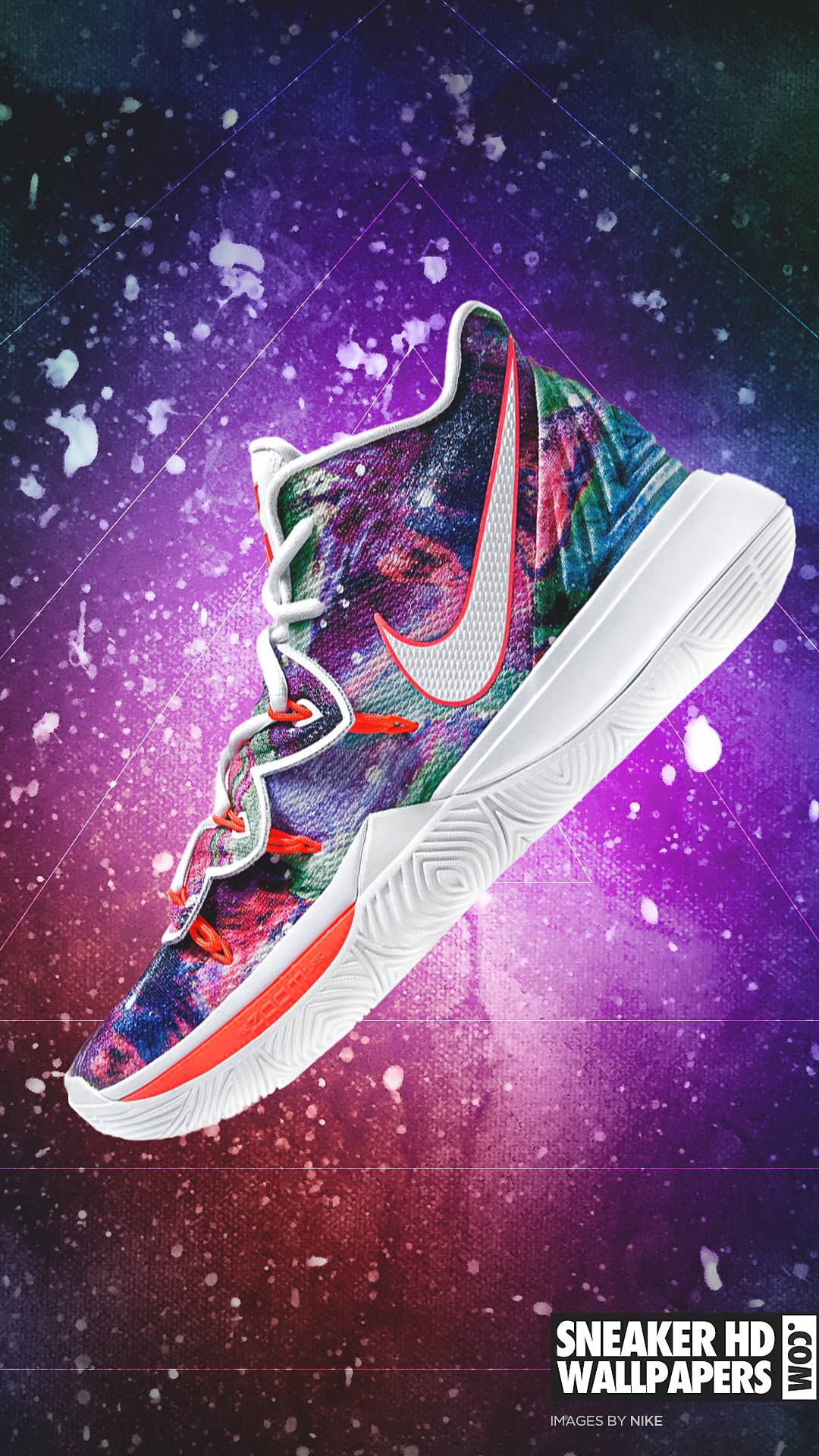 Scarpa da basket Nike galassia, 1080x1920 Verticale, Telefono