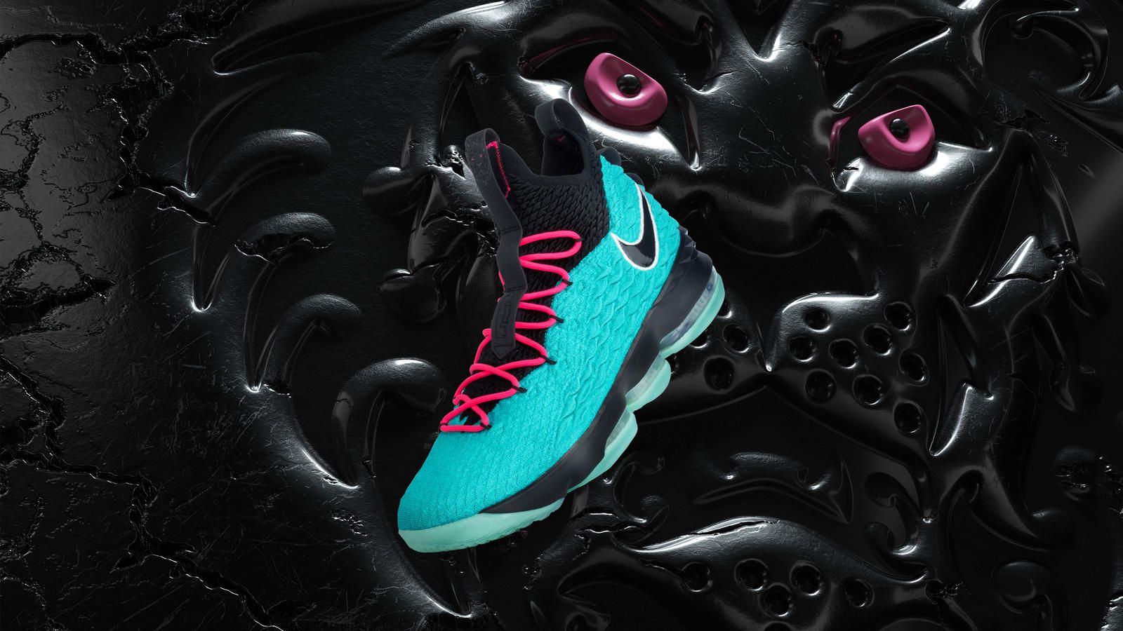 Scarpa Nike LeBron teal, 1600x900 900p, PC Desktop