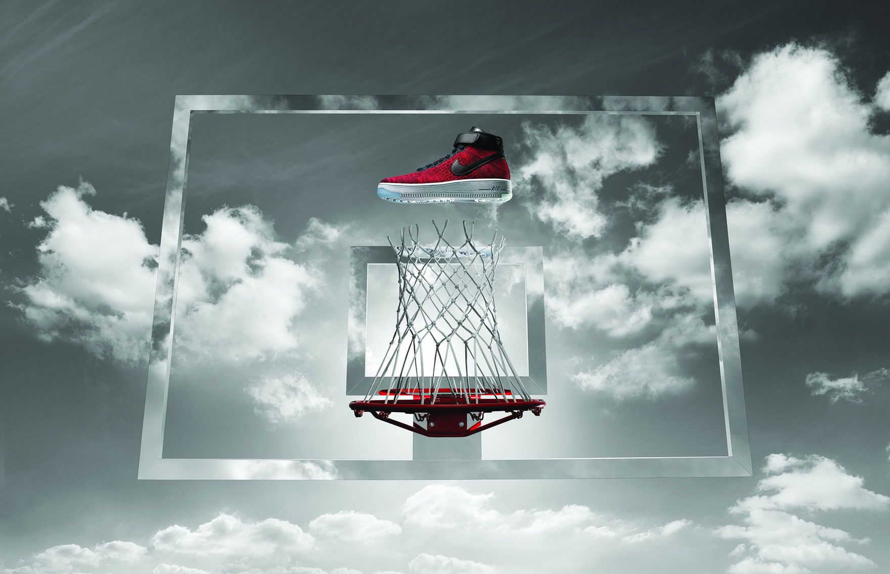 Scarpa basket rossa su canestro, 1760x1135 HD Ready, Laptop
