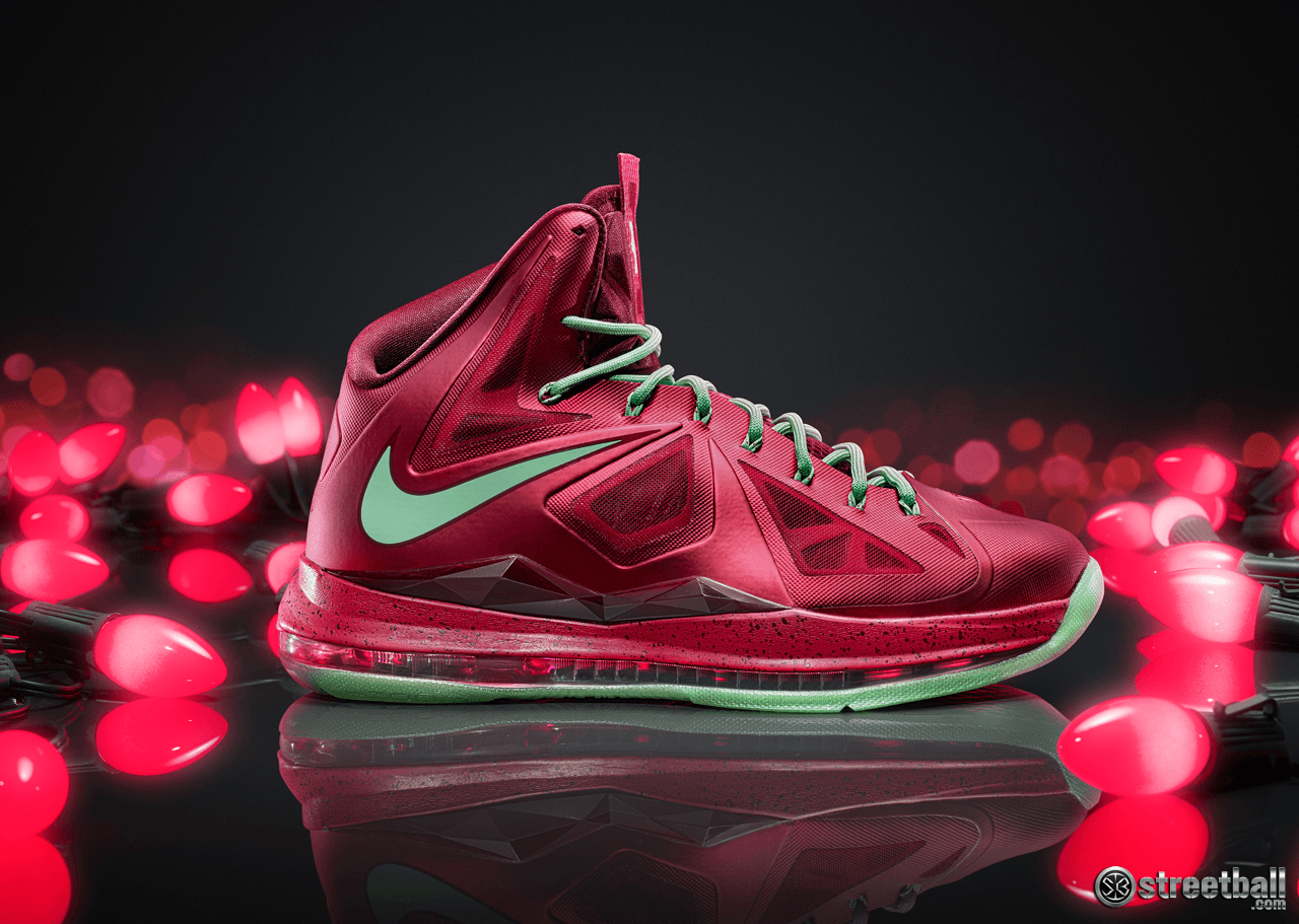 Nike LeBron scarpa da basket rossa, 1280x911 HD, Desktop