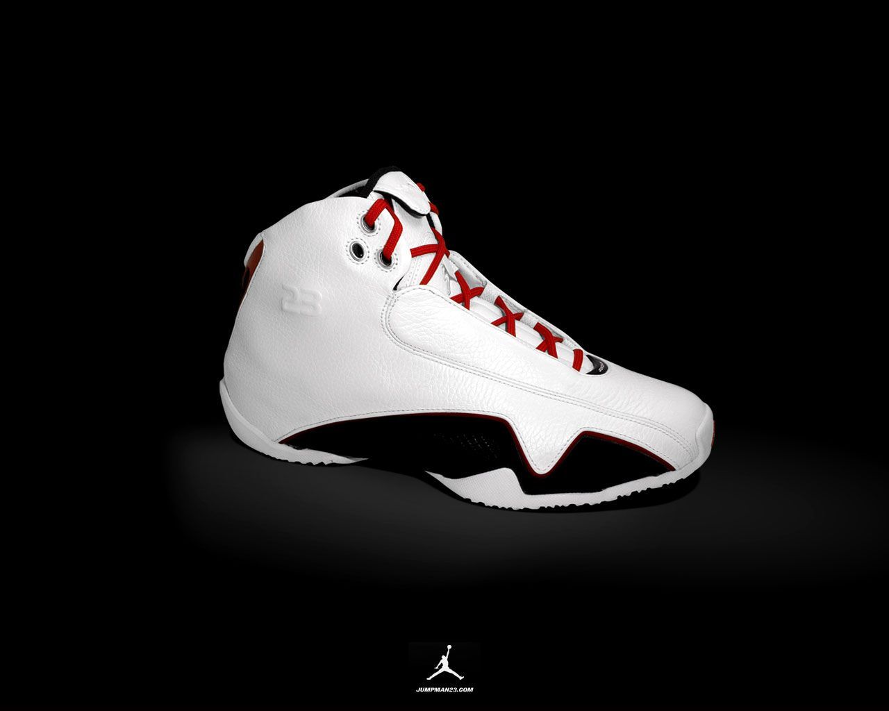 Scarpa Jordan bianca rossa, 1280x1024 720p, Laptop