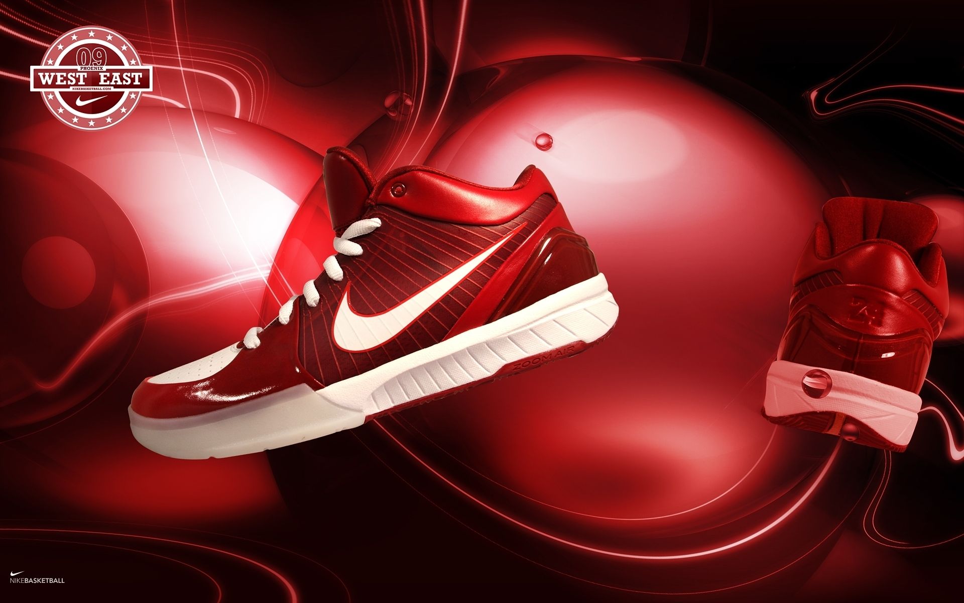 Scarpa Nike rossa da basket, 1920x1200 Full HD+, iMac