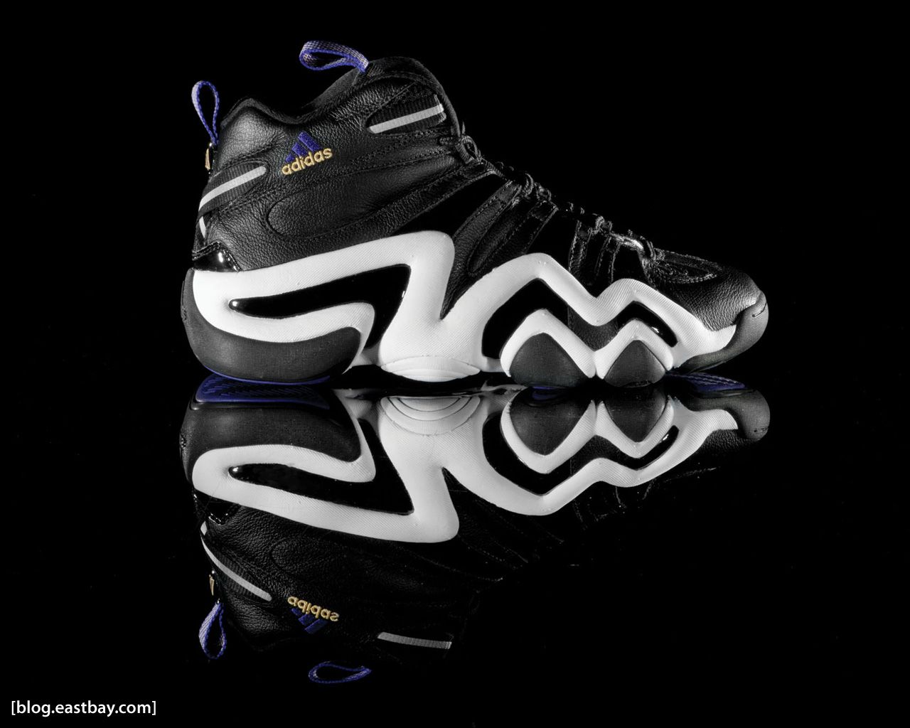 Adidas Crazy 8 scarpa nera, 1280x1024 HD, Notebook Gaming