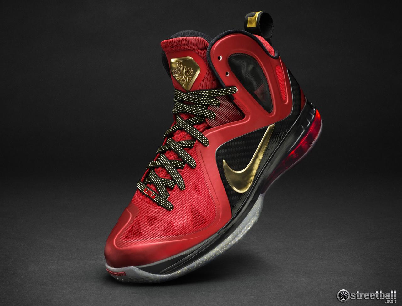 Scarpa Nike LeBron rossa oro, swoosh, 1280x975 720p, Laptop