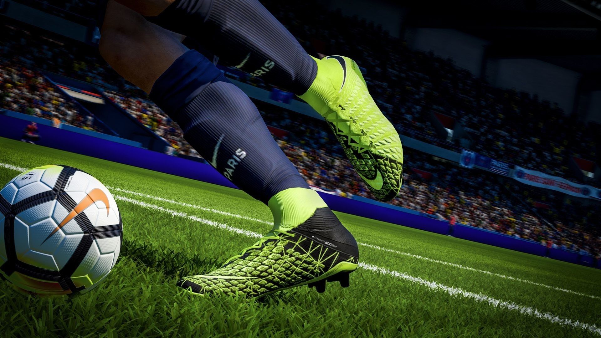Scarpa da calcio Nike verde, 1920x1080 Full HD, PC