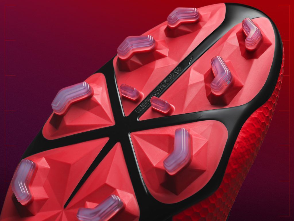 Suola scarpa da calcio Nike rossa, 1024x768 HD, Desktop