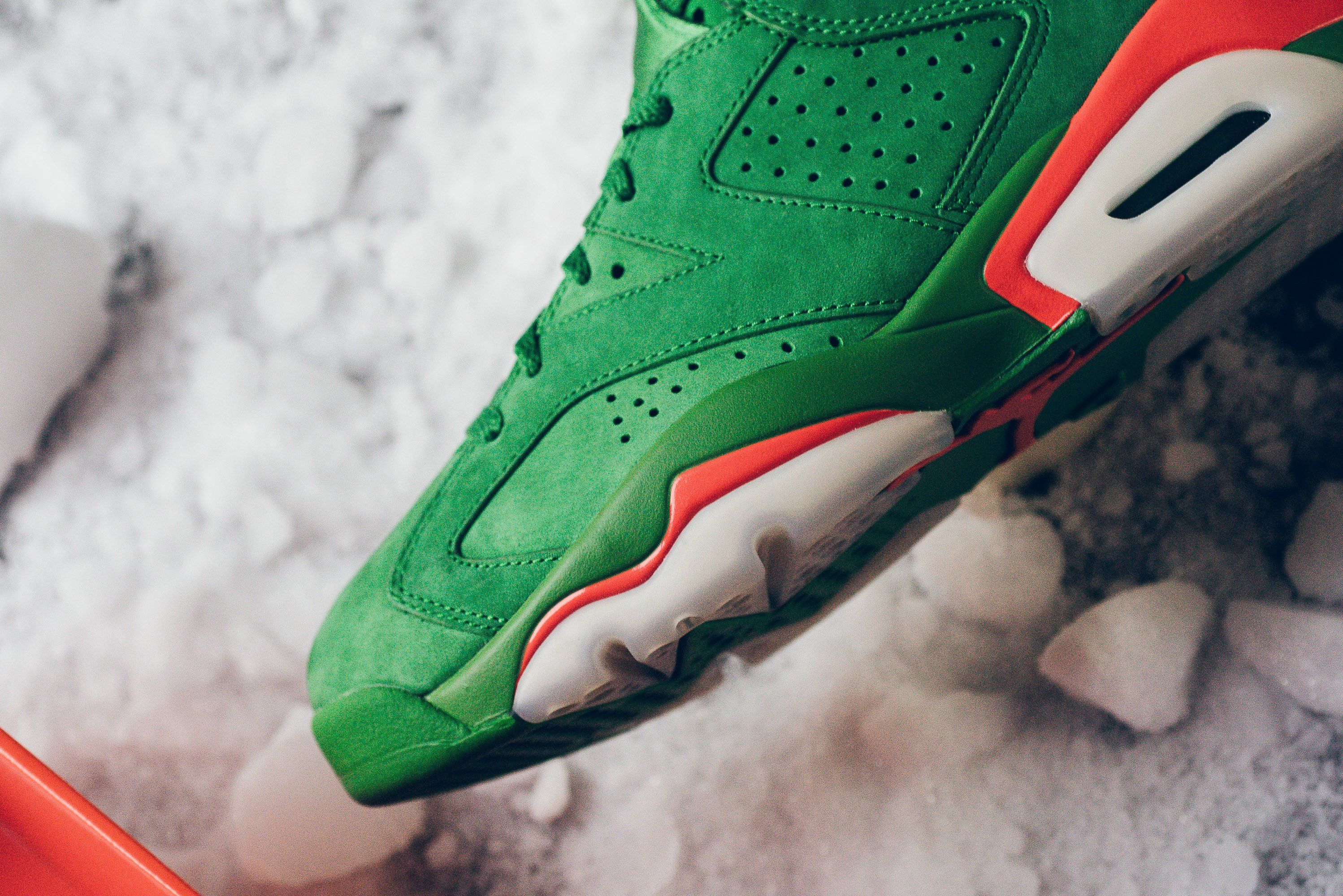 Air Jordan 6 Gatorade verde, 2996x2000 2K+, PC
