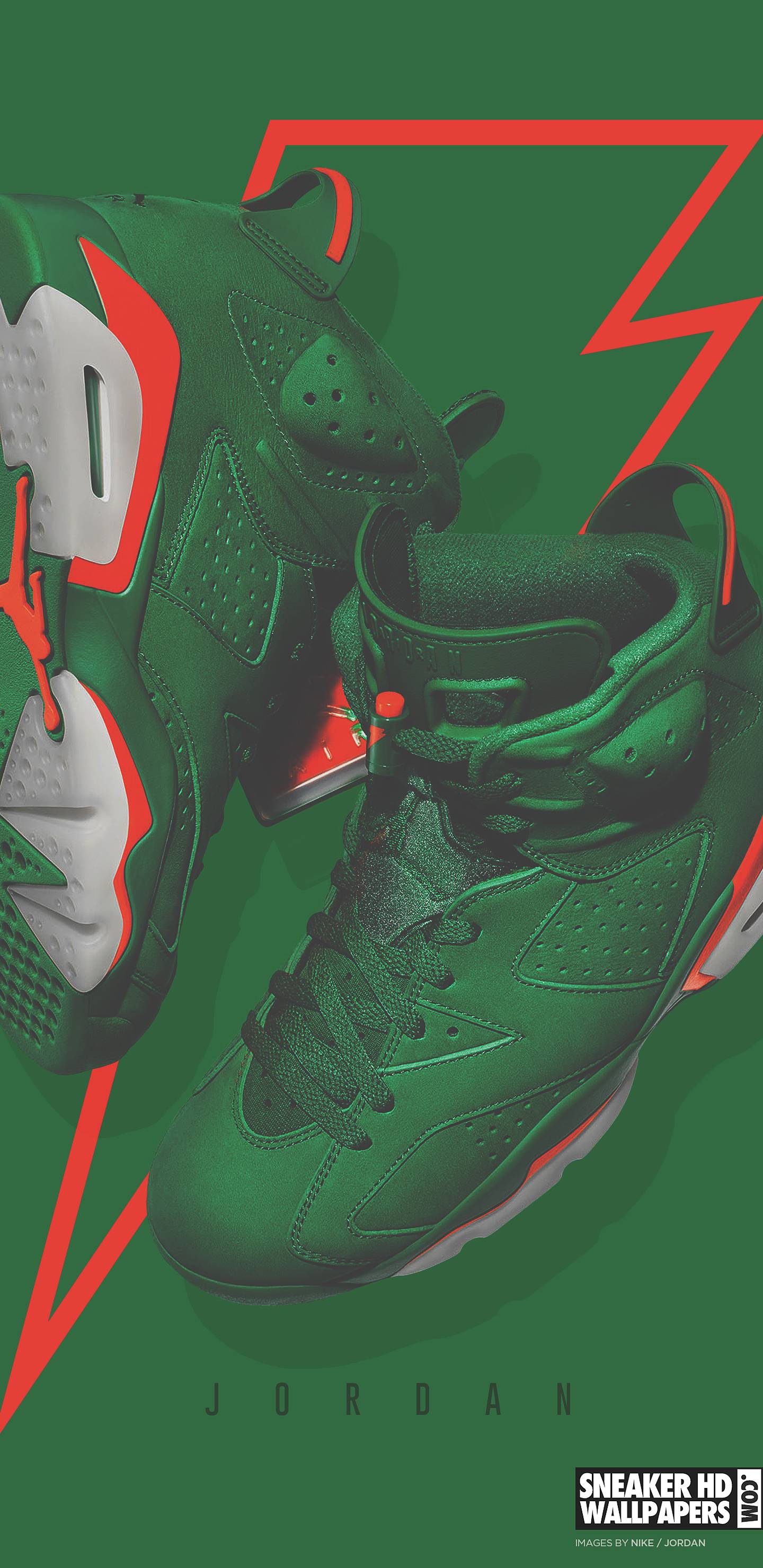 Sneaker Jordan verde Gatorade, 1440x2960 Full HD Verticale, iPhone