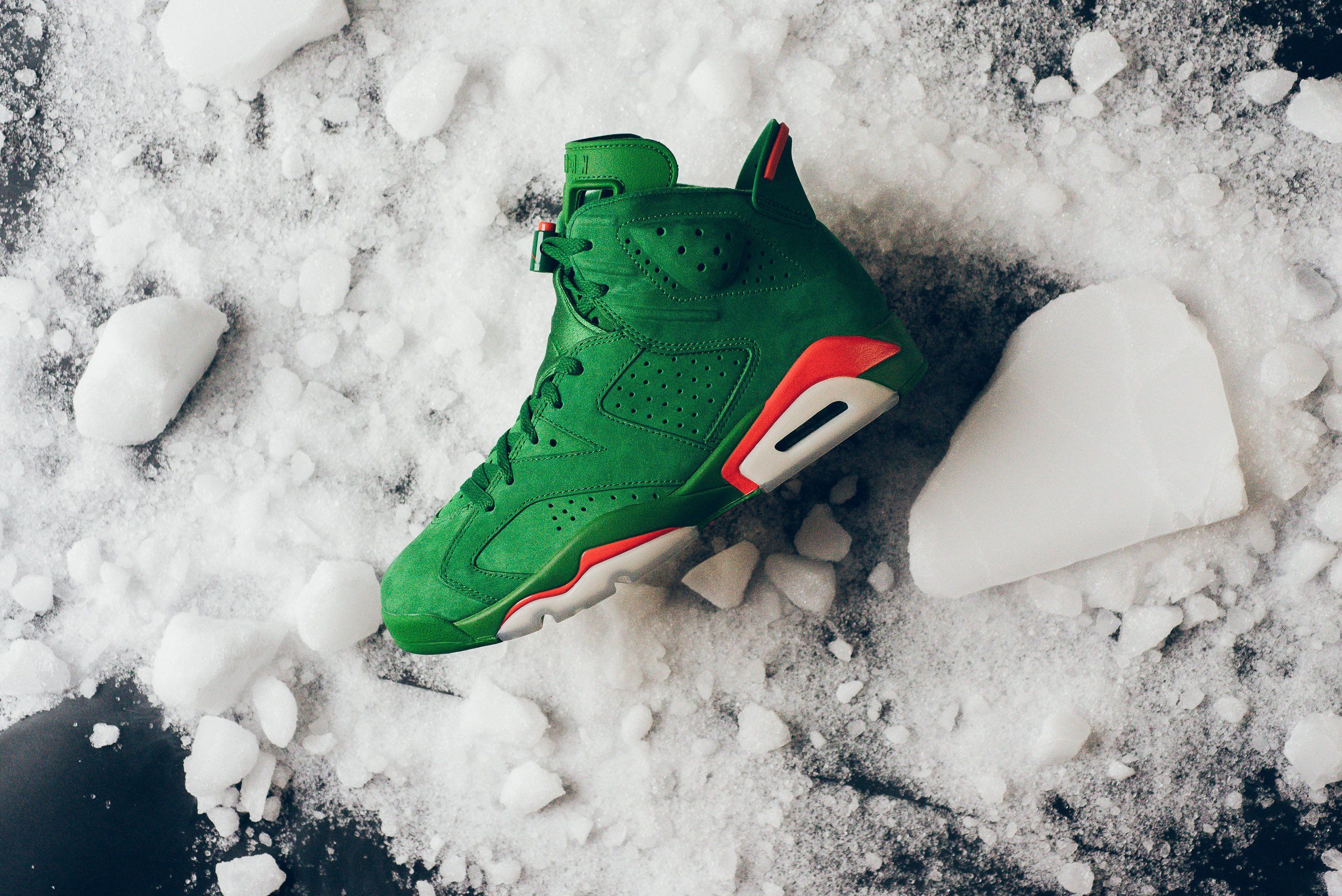 Air Jordan 6 Gatorade verde neve, sneaker, 2996x2000 2K+, Laptop