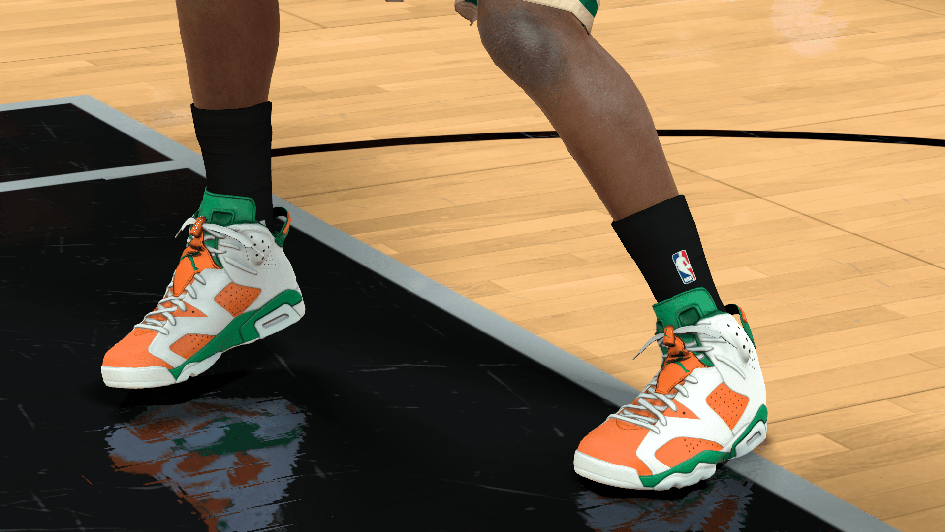 Air Jordan 6 Gatorade arancioni, 1920x1080 Full HD, Desktop