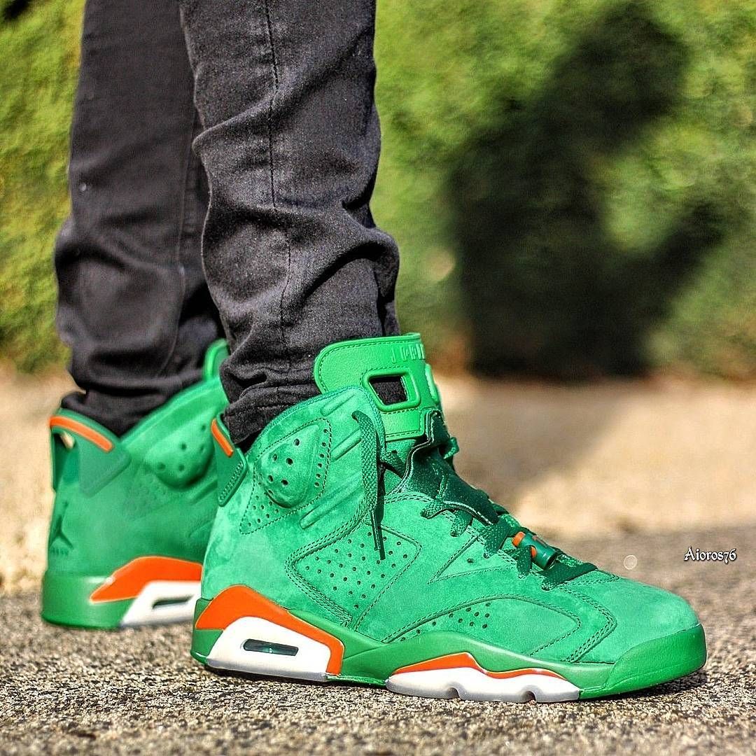 Air Jordan 6 verde Gatorade, 1080x1080 HD, iMac