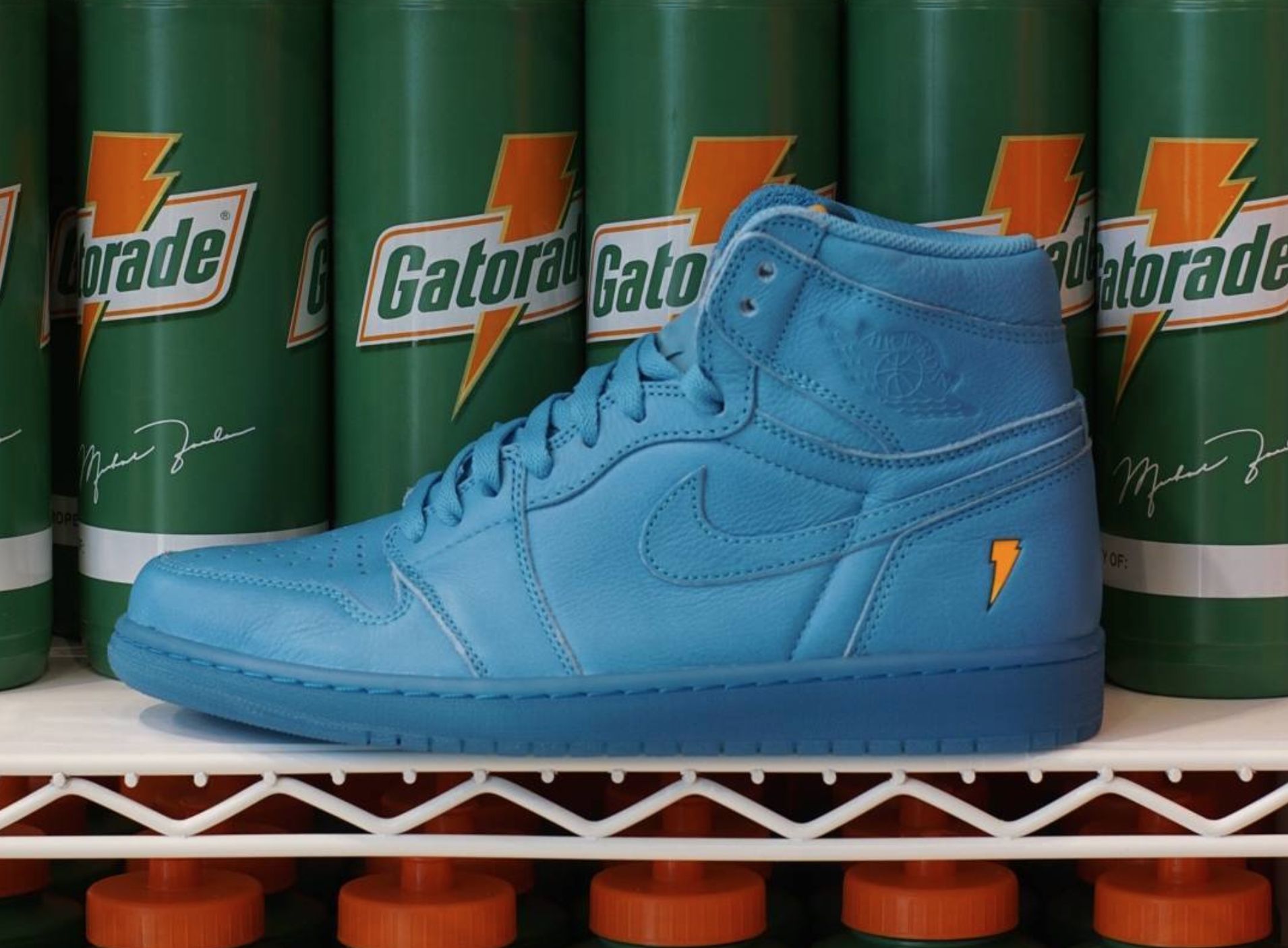 Sneaker Nike Jordan blu Gatorade, 1910x1406 900p, PC Desktop