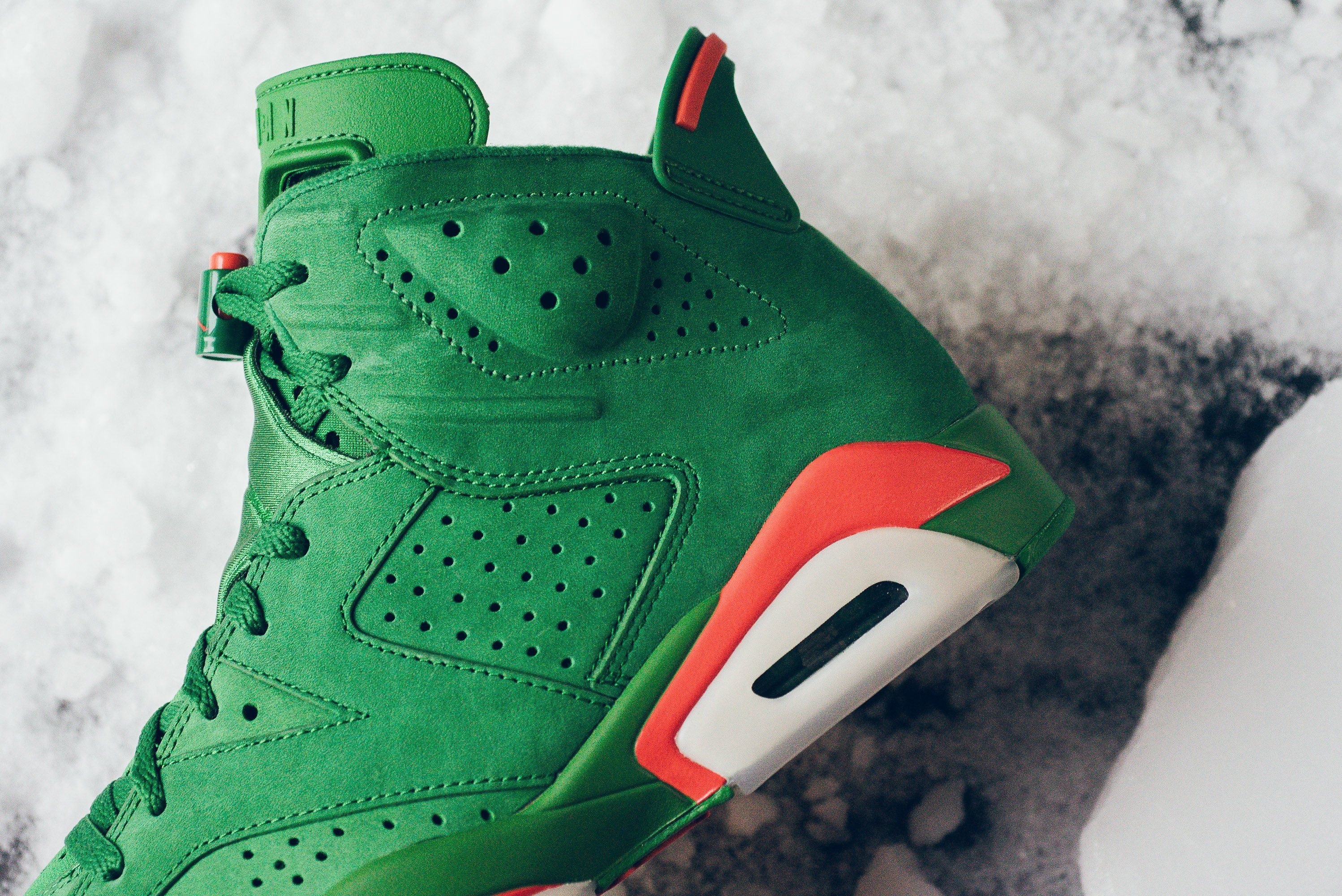 Air Jordan 6 Gatorade Green, sneaker, 2996x2000 WQXGA, PC